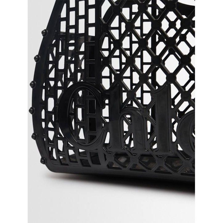 Chloe Chloe Cage Black Top Handle Bag New & Authentic Size ONE SIZE - 3 Thumbnail