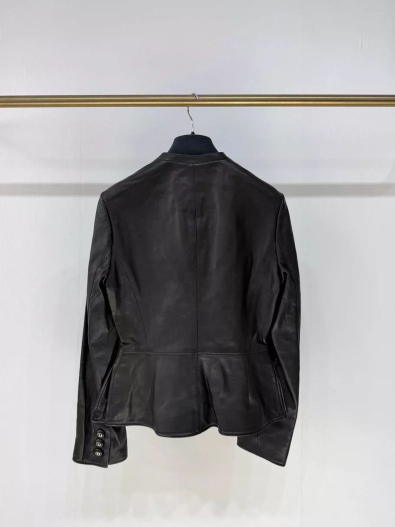 Dior Dior Classic Fitted Leather Jacket-2506 Size XS / US 0-2 / IT 36-38 - 2 Thumbnail