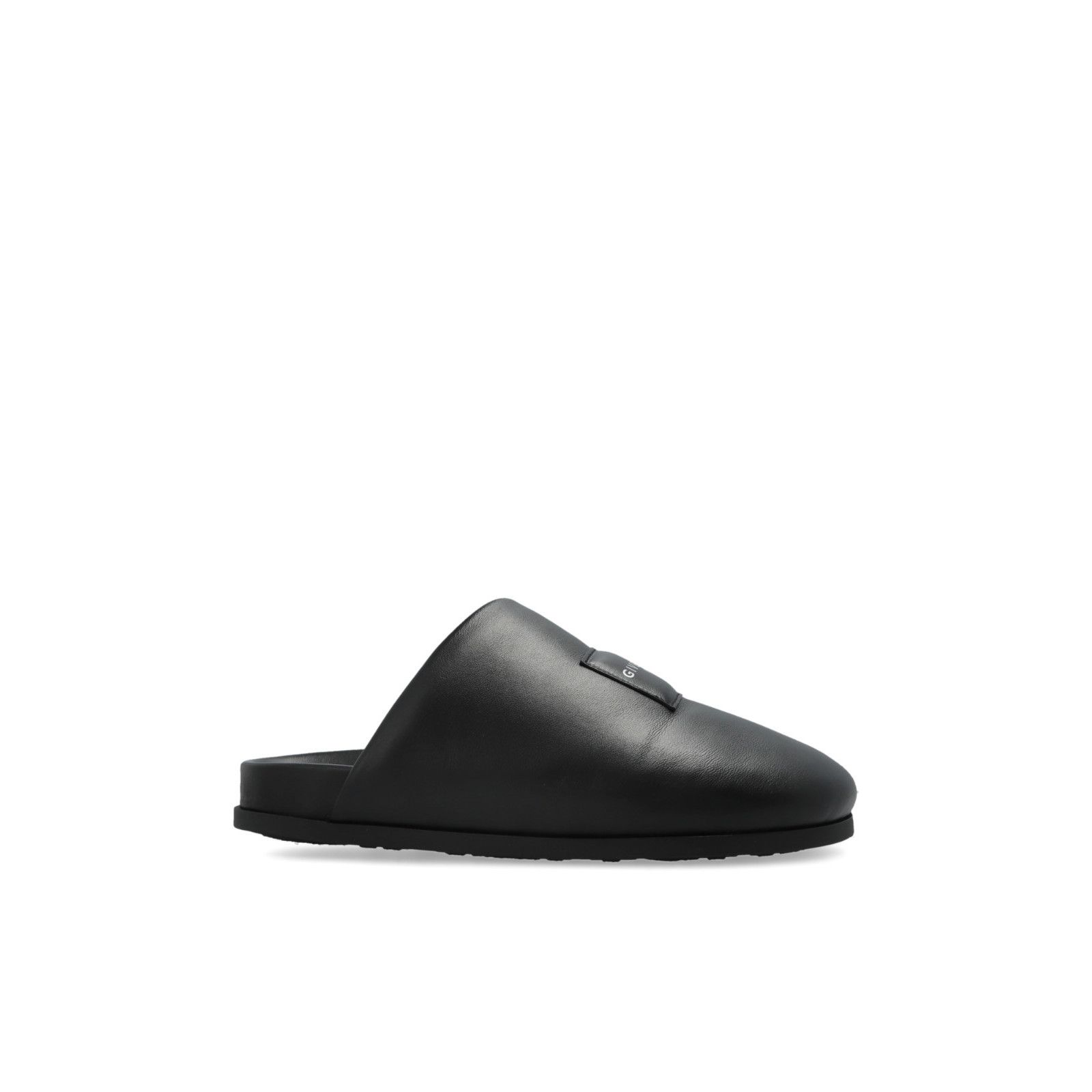 Givenchy GIVENCHY Black Leather Slides New & Authentic (Men's size:US Size US 8.5 / EU 41-42 - 5 Thumbnail