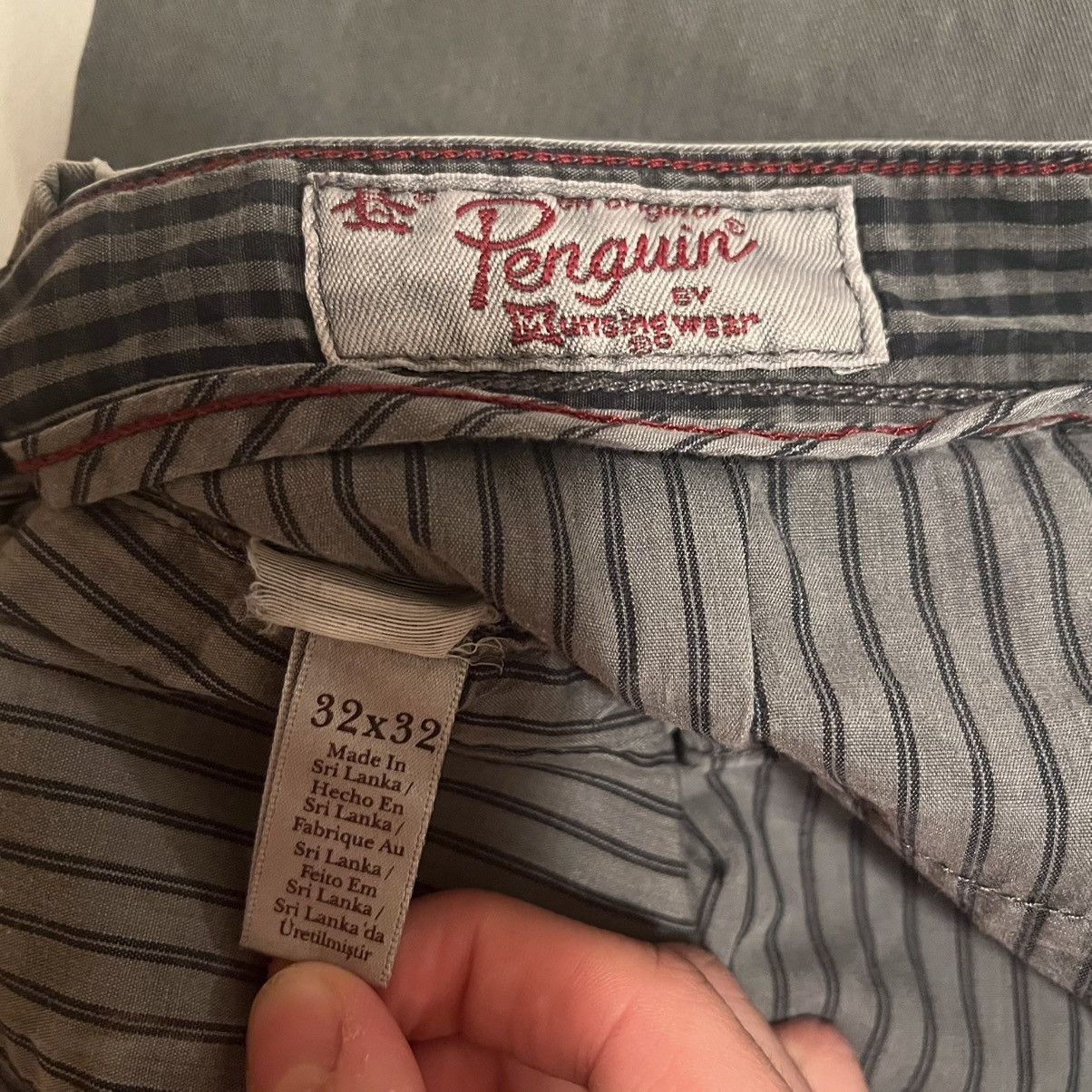 Original Penguin an original Penguin by Munsingwear Faded Baggy Jeans Size US 32 / EU 48 - 2 Thumbnail