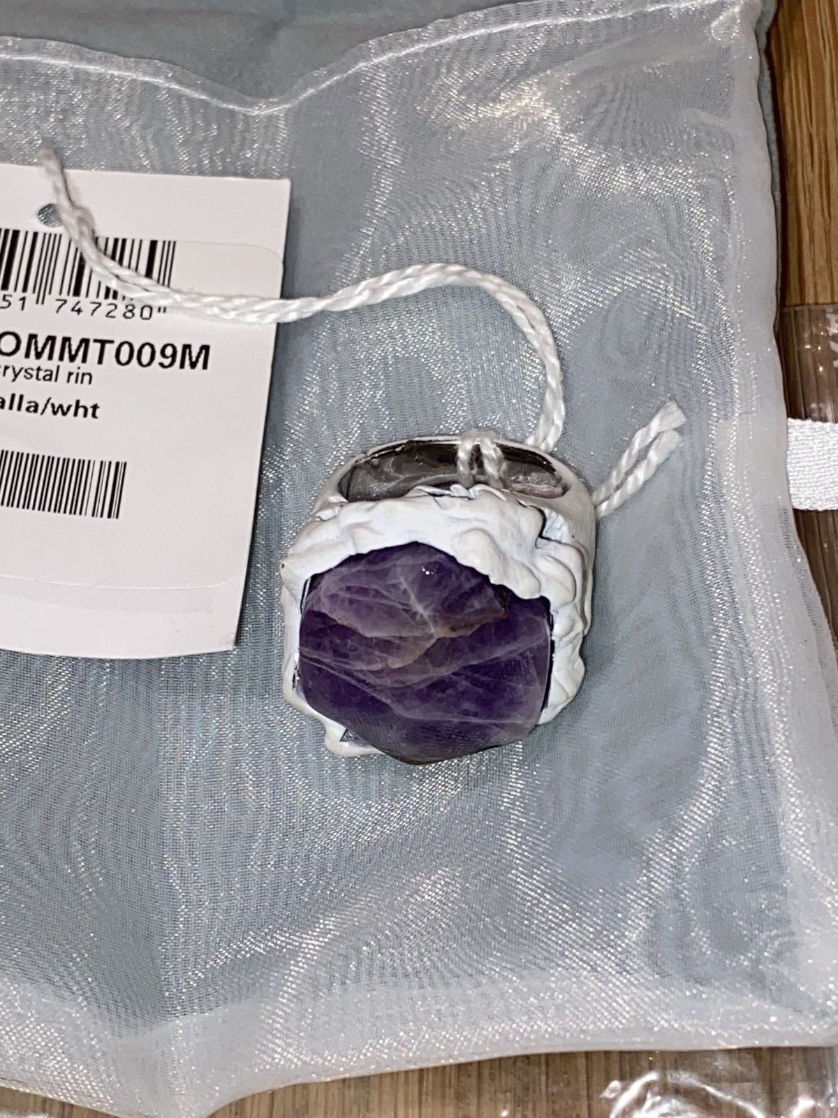 Daniel Arsham × Dior Dior x Daniel Arsham Eroded Crystal Ring (SMALL/MEDIUM) Size ONE SIZE - 2 Thumbnail
