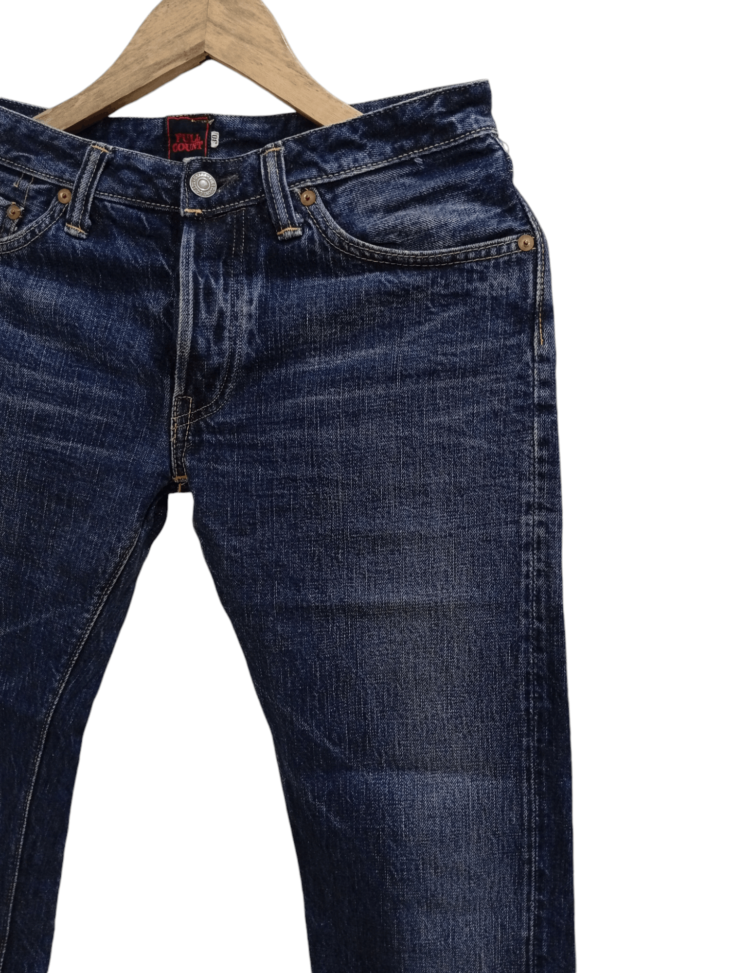 Full Count & Co. 🔥🔥Full Count Selvedge Jeans Denim Size US 30 / EU 46 - 9 Thumbnail
