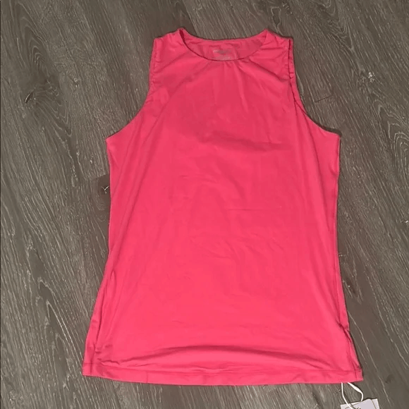Mango MangoPop Sleeveless Top Pink Tank NWT Size Medium Stretchy Size M / US 6-8 / IT 42-44 - 1 Thumbnail