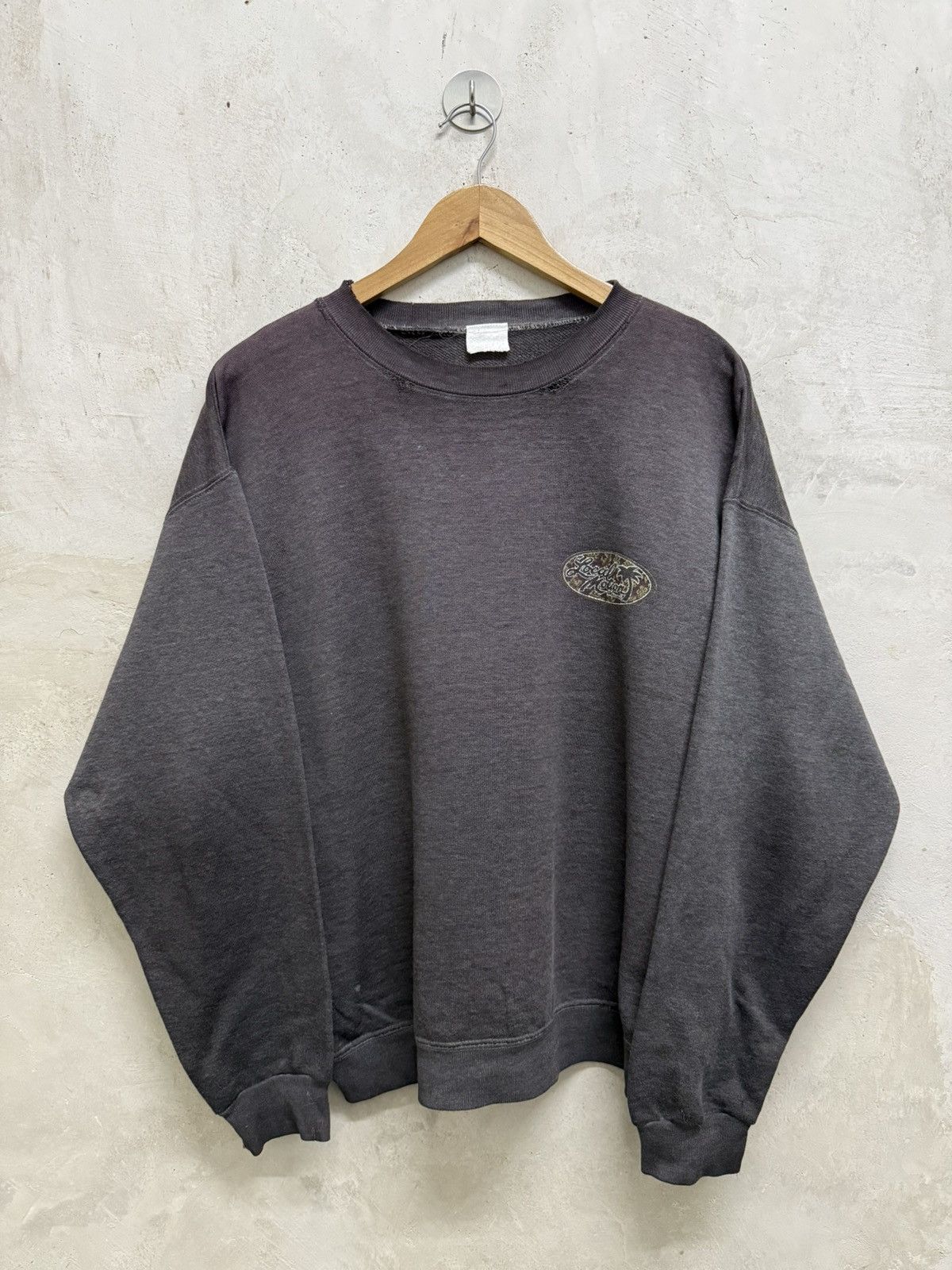 Vintage Vintage 90s Sun Faded Local Motion Distressed Sweatshirt Size US XL / EU 56 / 4 - 4 Thumbnail