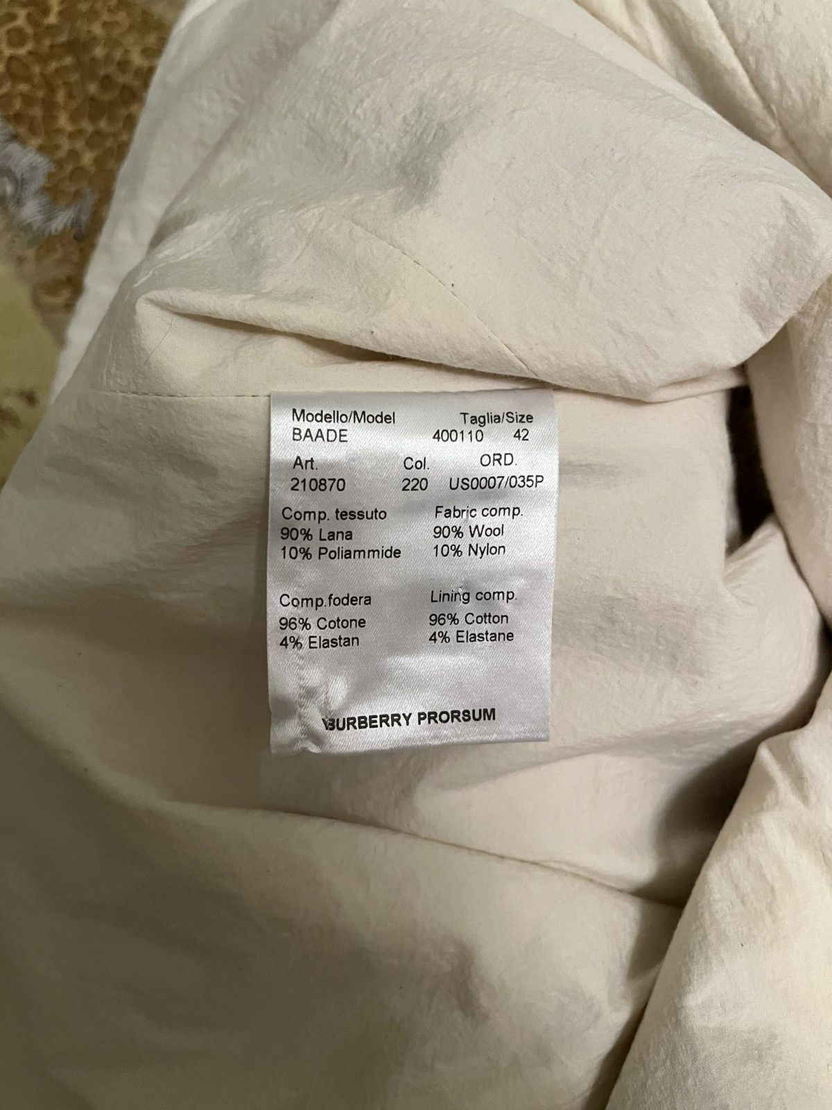 Burberry × Burberry Prorsum Roberto Menichetti AW99 Vest Size M / US 6-8 / IT 42-44 - 12 Thumbnail