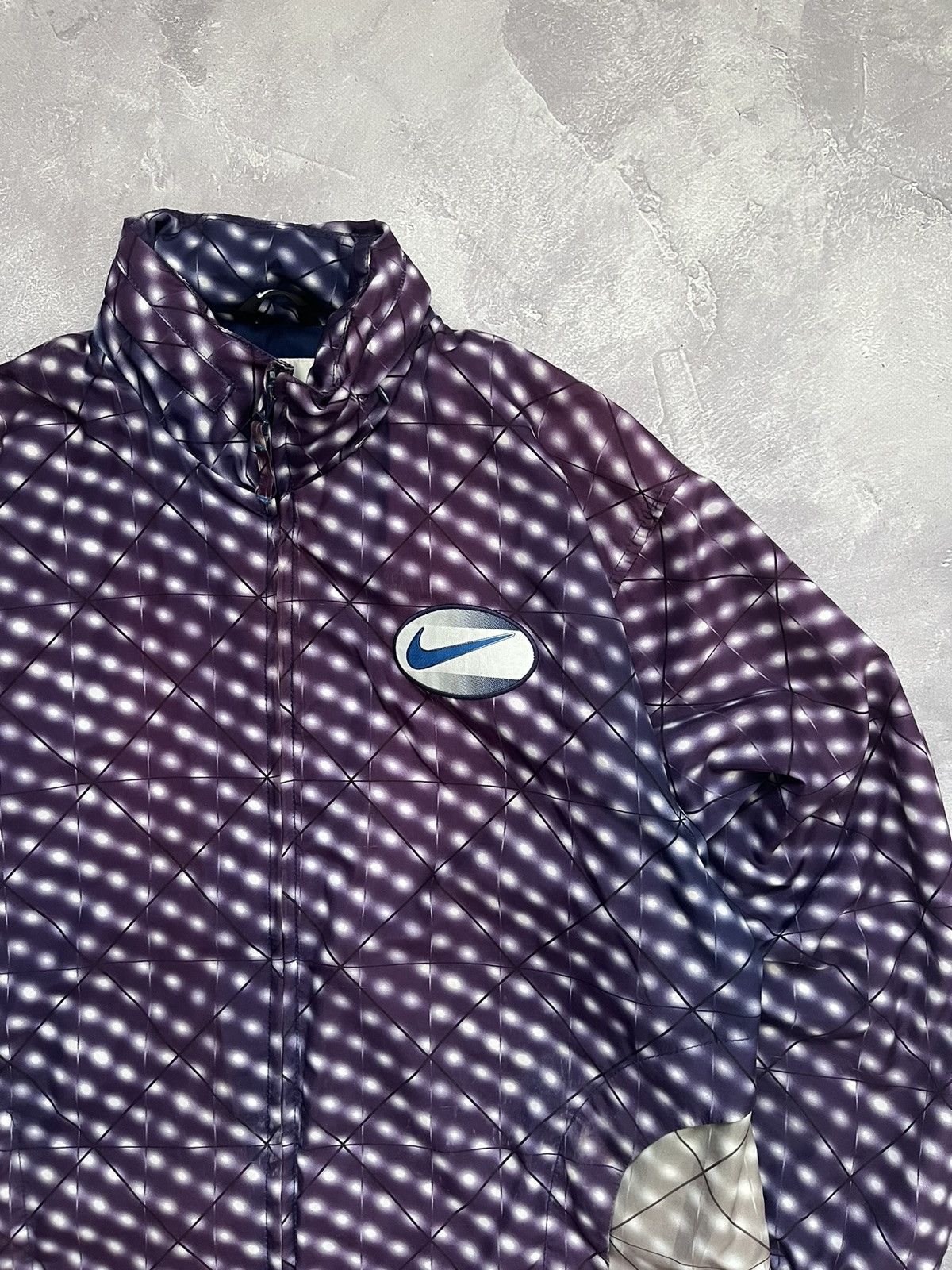 Nike 😱AWESOME VINTAGE NIKE HOODED JACKET 90s Size US S / EU 44-46 / 1 - 3 Thumbnail