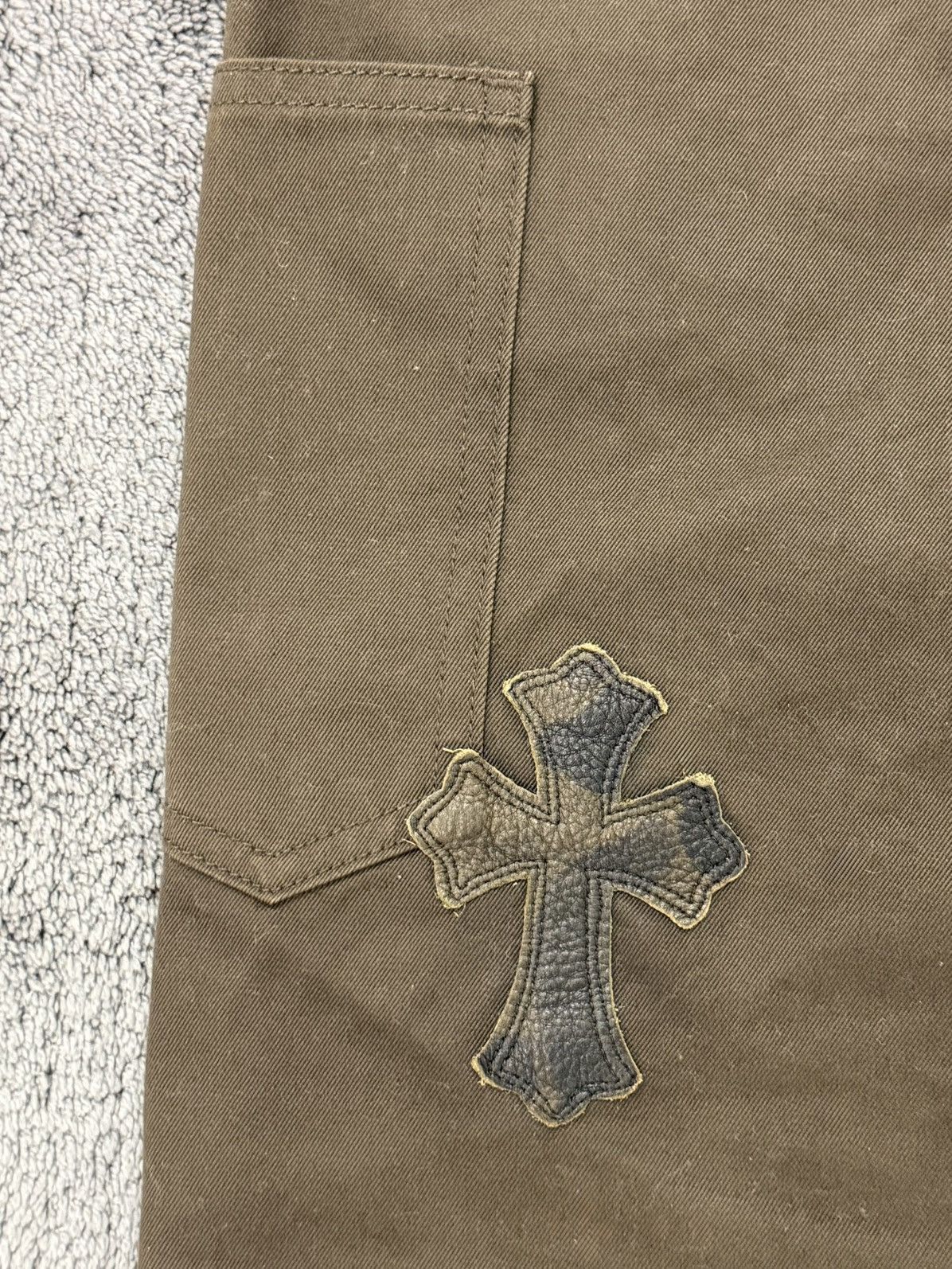 Chrome Hearts 23 Patched Brown Carpenters Size US 32 / EU 48 - 13 Thumbnail