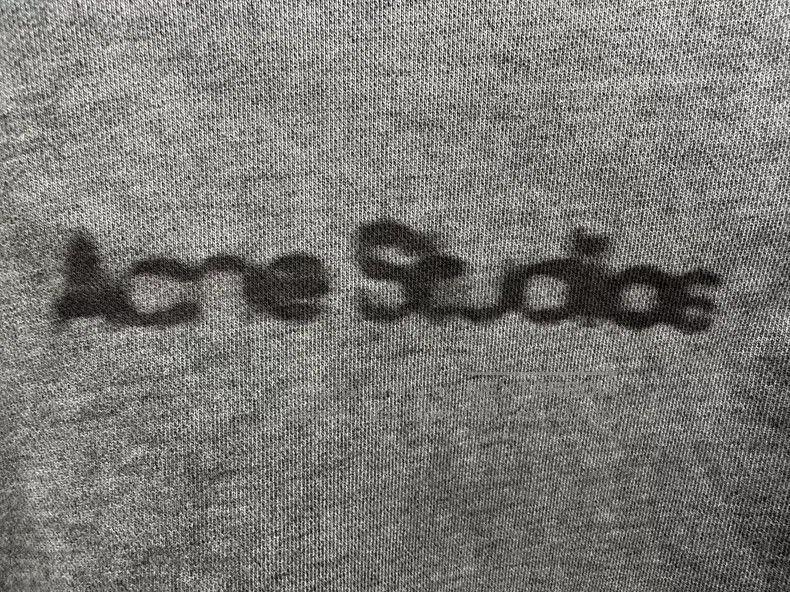 Acne Studios Acne Studios Gray crewneck sweatshirt 100% organic cotton, Size S / US 4 / IT 40 - 3 Thumbnail