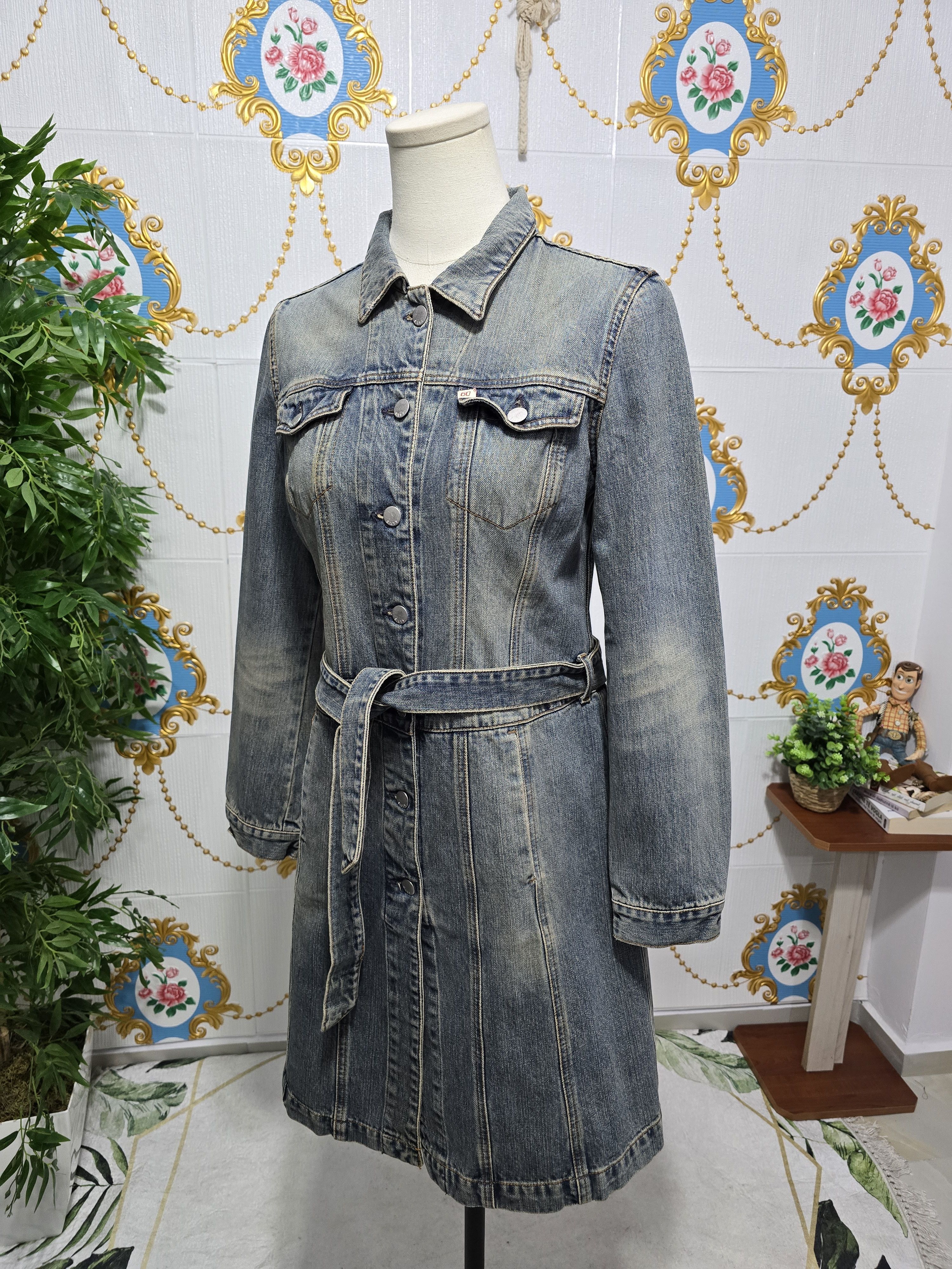 Miss Sixty × Vintage MISS SIXTY large Denim Vintage Jacket LIKE NEW CONDITION Size L / US 10 / IT 46 - 10 Thumbnail