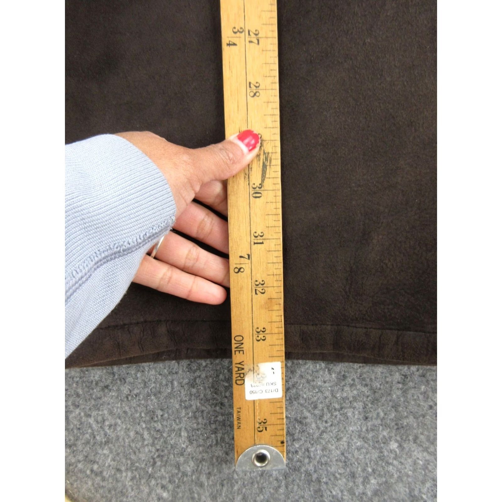 Vintage Vtg Shearling Coat Mens XL Brown Suede Wool Lined Toggle Button Warm Rancher Size US XL / EU 56 / 4 - 5 Thumbnail