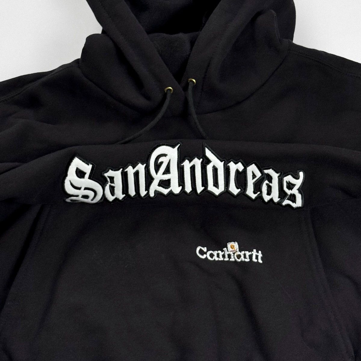 Carhartt Carhartt x Rockstar Game GTA San Andreas Promo Hoodie 2004 Size US L / EU 52-54 / 3 - 5 Thumbnail