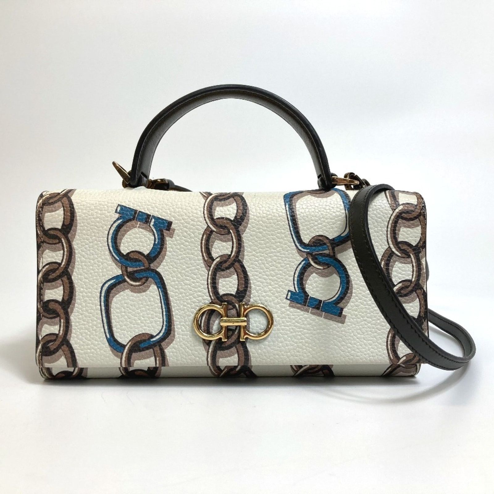 Salvatore Ferragamo Others White Handbags