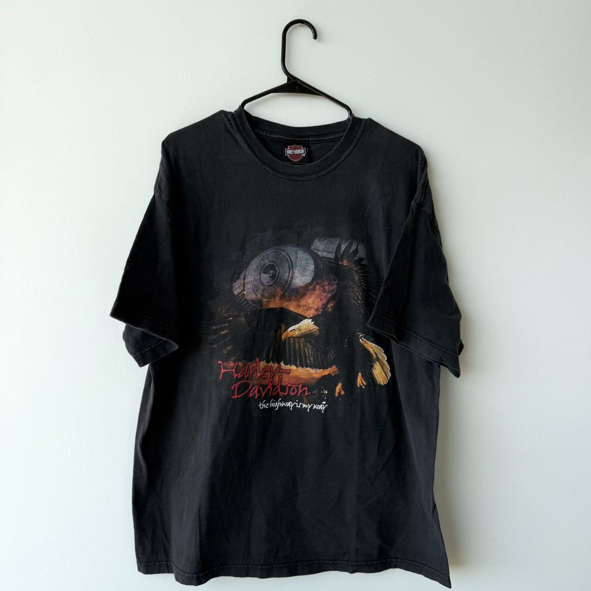 Harley Davidson Vintage Harley-Davidson Graphic T-Shirt Size US XL / EU 56 / 4 - 1 Thumbnail