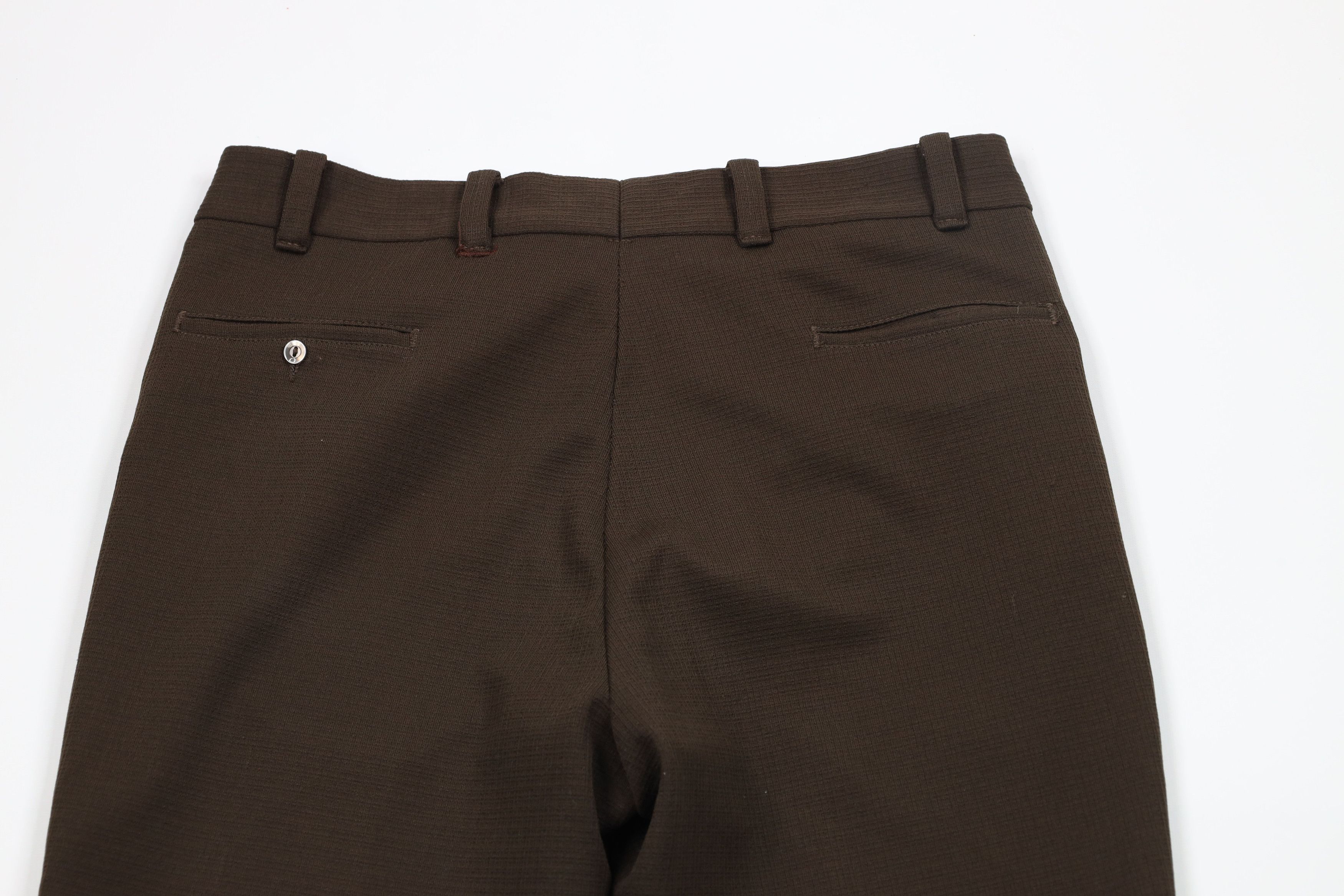 Vintage Vintage 70s Streetwear Bell Bottoms Chino Pants Brown USA Size US 34 / EU 50 - 8 Thumbnail