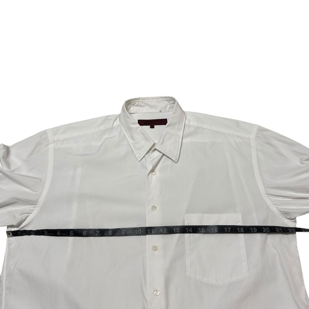 Comme des Garcons Homme Deux 716 80s Comme Des Garcons Homme Deux vintage shirt white men Size US M / EU 48-50 / 2 - 16 Thumbnail