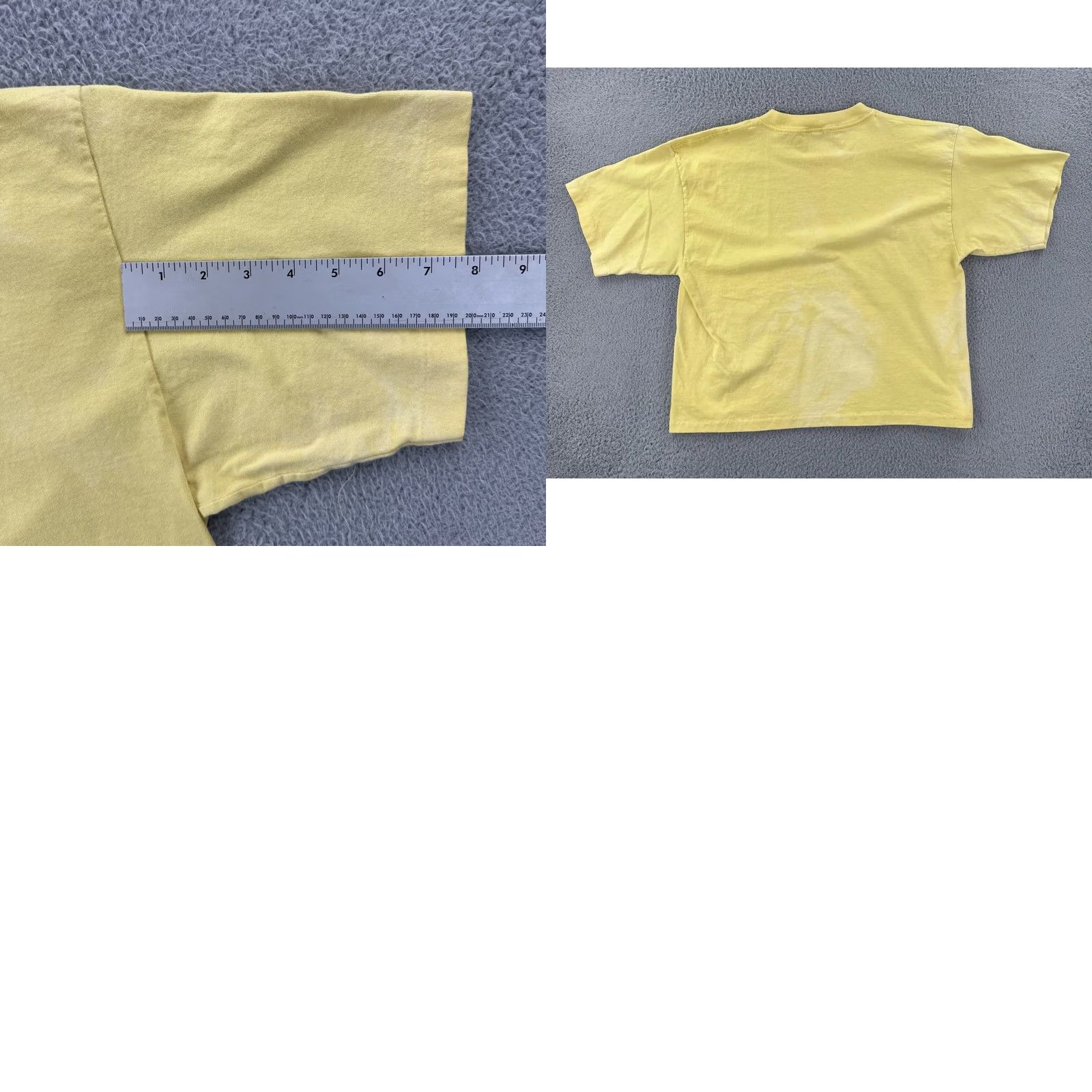 Vintage VINTAGE Murina Mens XL Yellow Stitch USA Made Shirt 1996 Kiss Alive Local Crew Tee Size US XL / EU 56 / 4 - 10 Thumbnail
