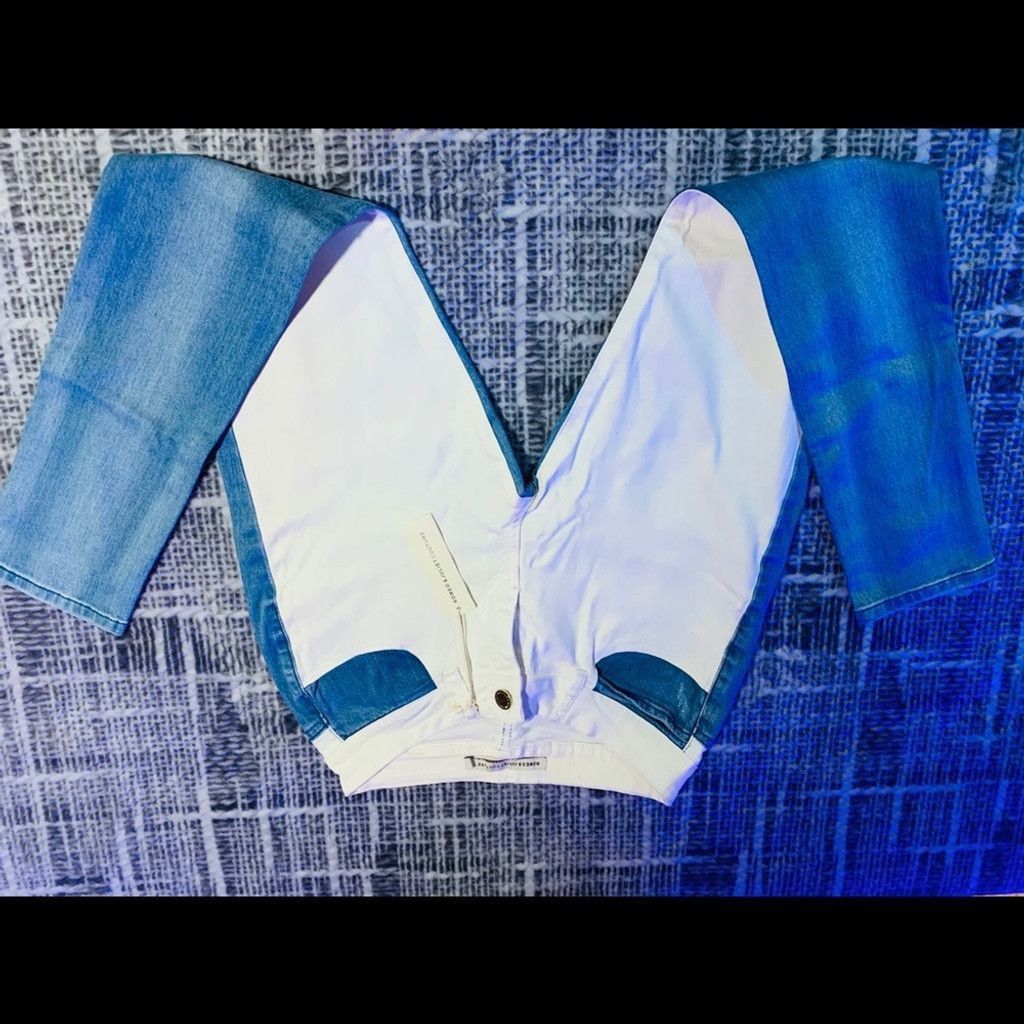 Other Romeo & Juliette BN Blue & white jeans size 28 Size 28" / US 6 / IT 42 - 1 Thumbnail