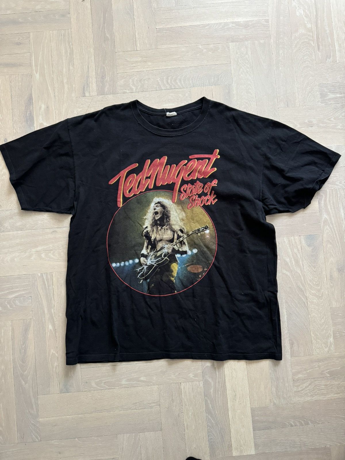 Band Tees × Vintage Ted Nugent Rock Tees Size US XL / EU 56 / 4 - 1 Thumbnail