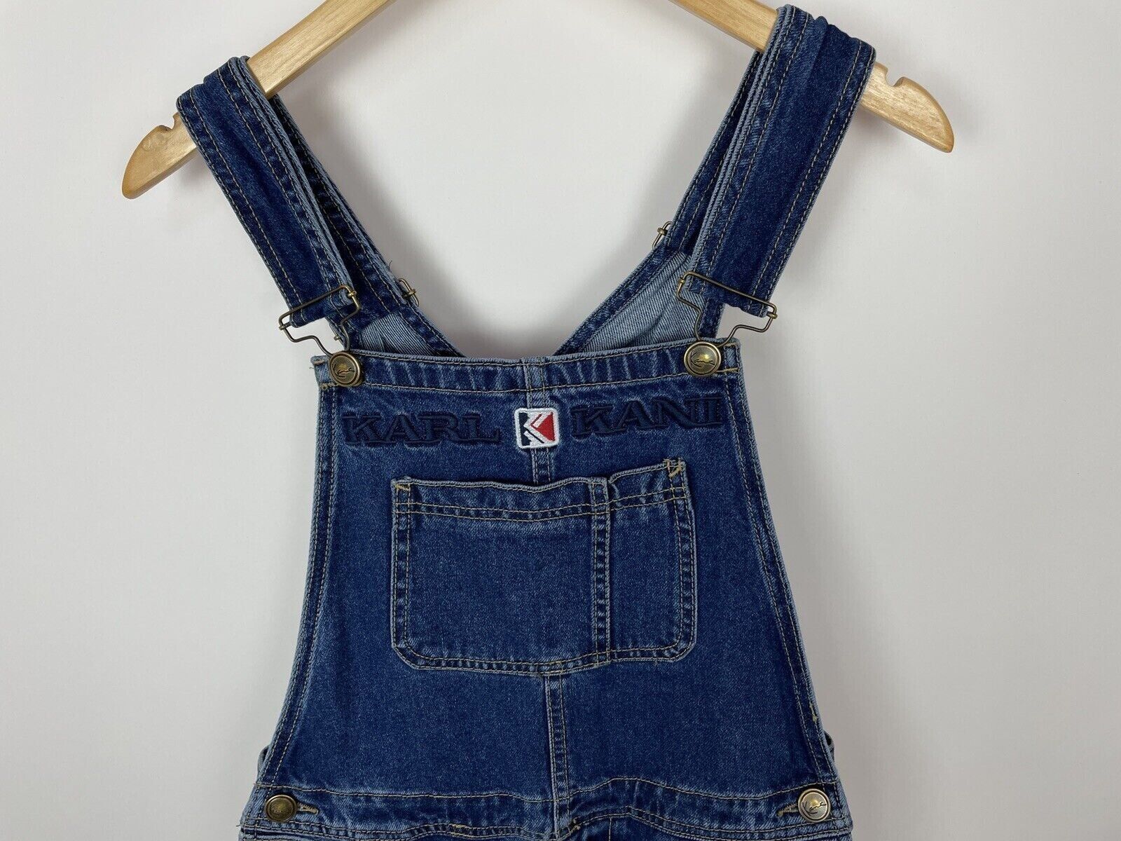 Karl Kani Men's Karl Kani Blue Denim Overalls Jumpsuit Pants Jeans Size US 30 / EU 46 - 3 Thumbnail