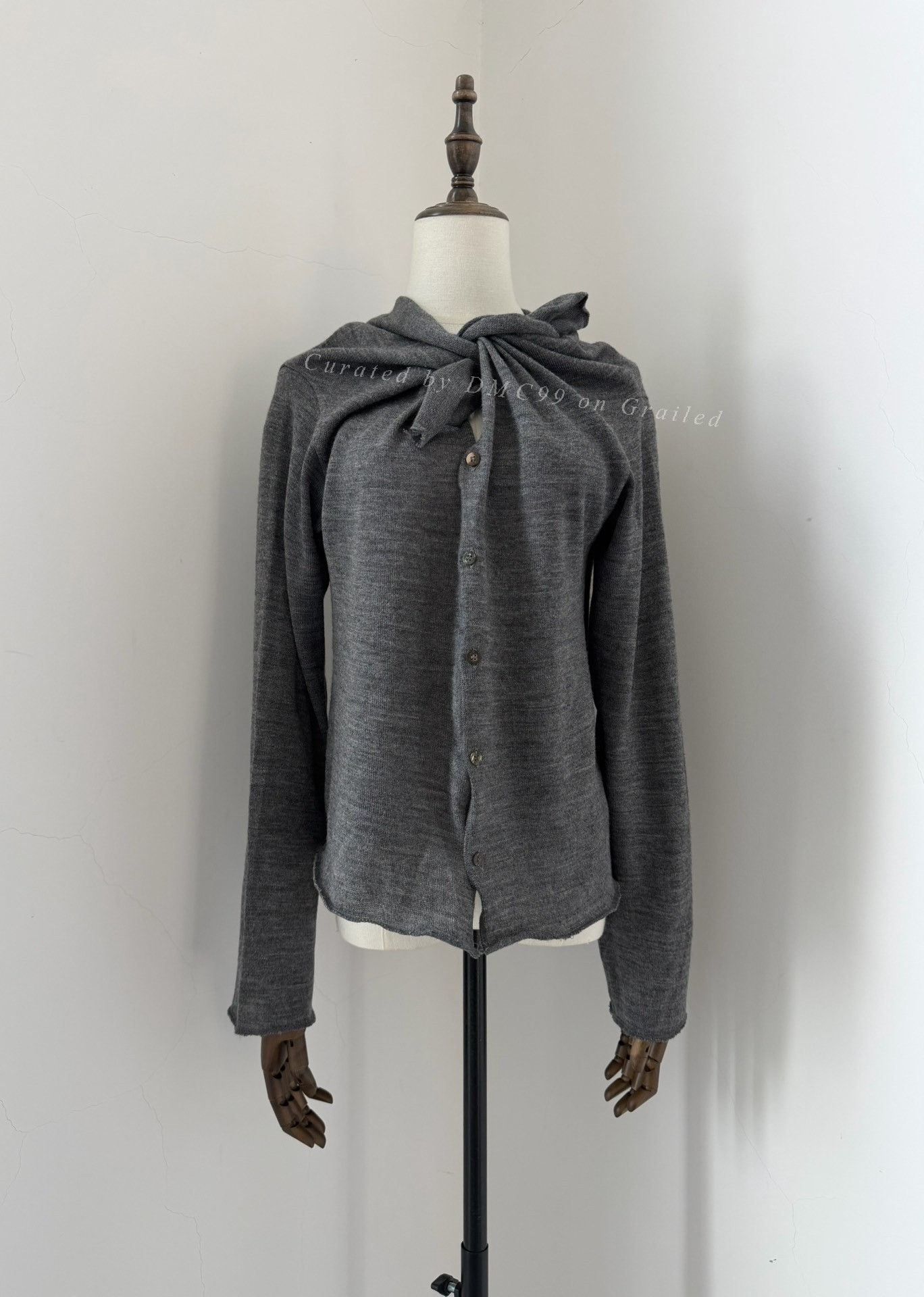 Rei Kawakubo Comme des Garçons Twisted Knot Knit Top Size US M / EU 48-50 / 2 - 1 Thumbnail