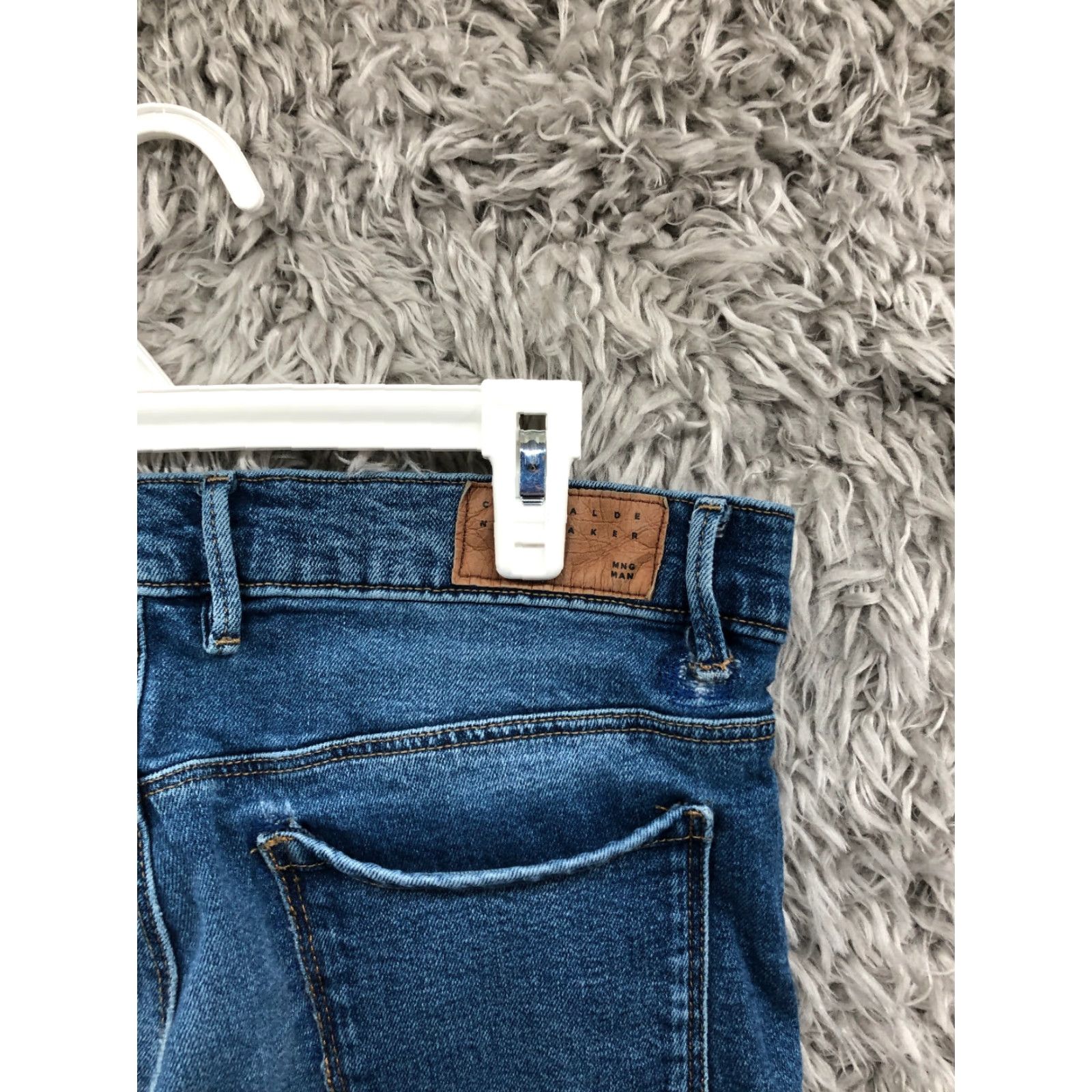 Mango Mango Jade Skinny Jeans Size 30 Mens Mid Rise Dark Wash Blue Denim Size US 30 / EU 46 - 6 Thumbnail