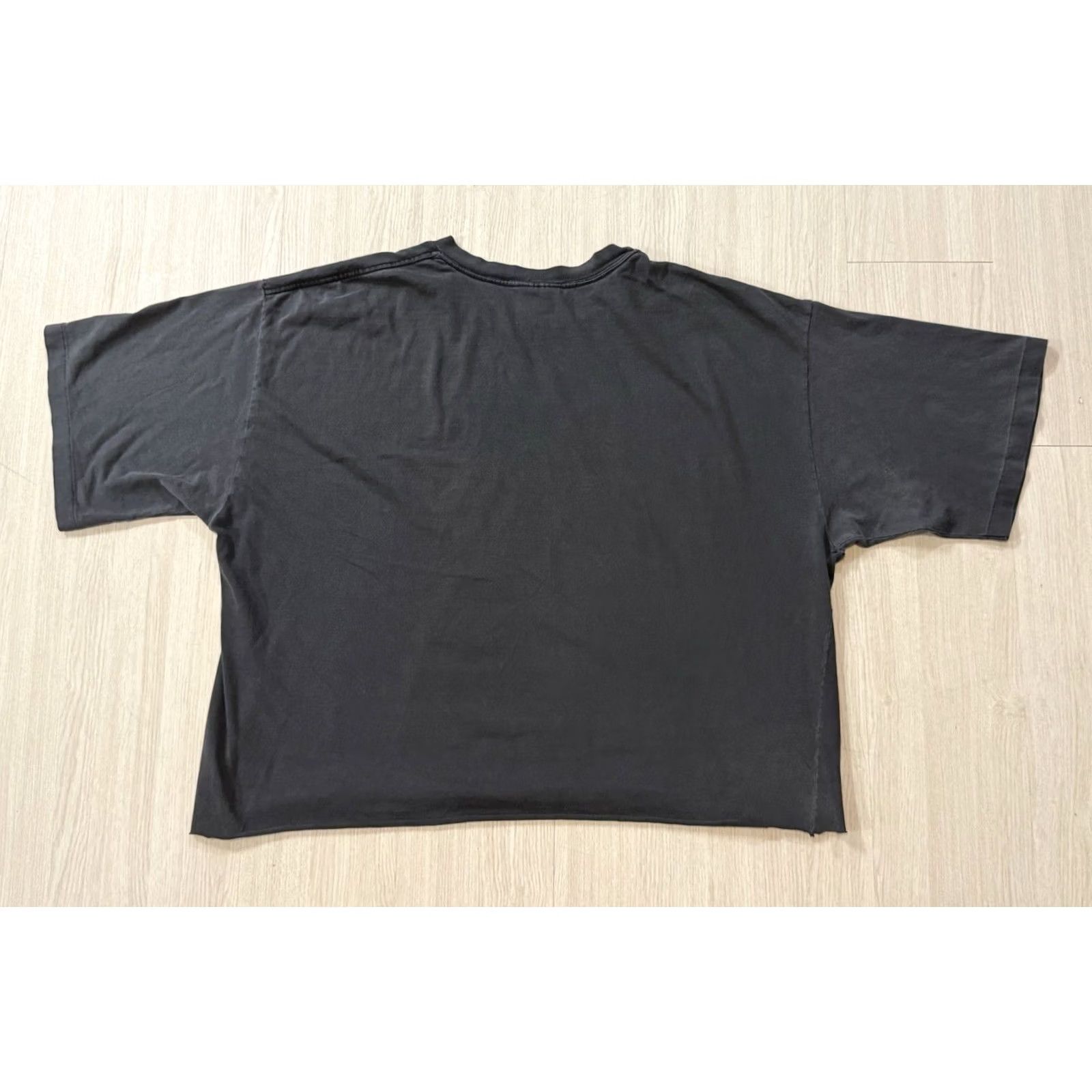 Harley Davidson VINTAGE Harley-Davidson Rules ‘Screaming Eagle’ Cropped T-Shirt 3XL Black Crew Neck Short Sleeve Graphic Print Eagle Mens Biker 90s USA Rock Size US XXL / EU 58 / 5 - 2 Thumbnail