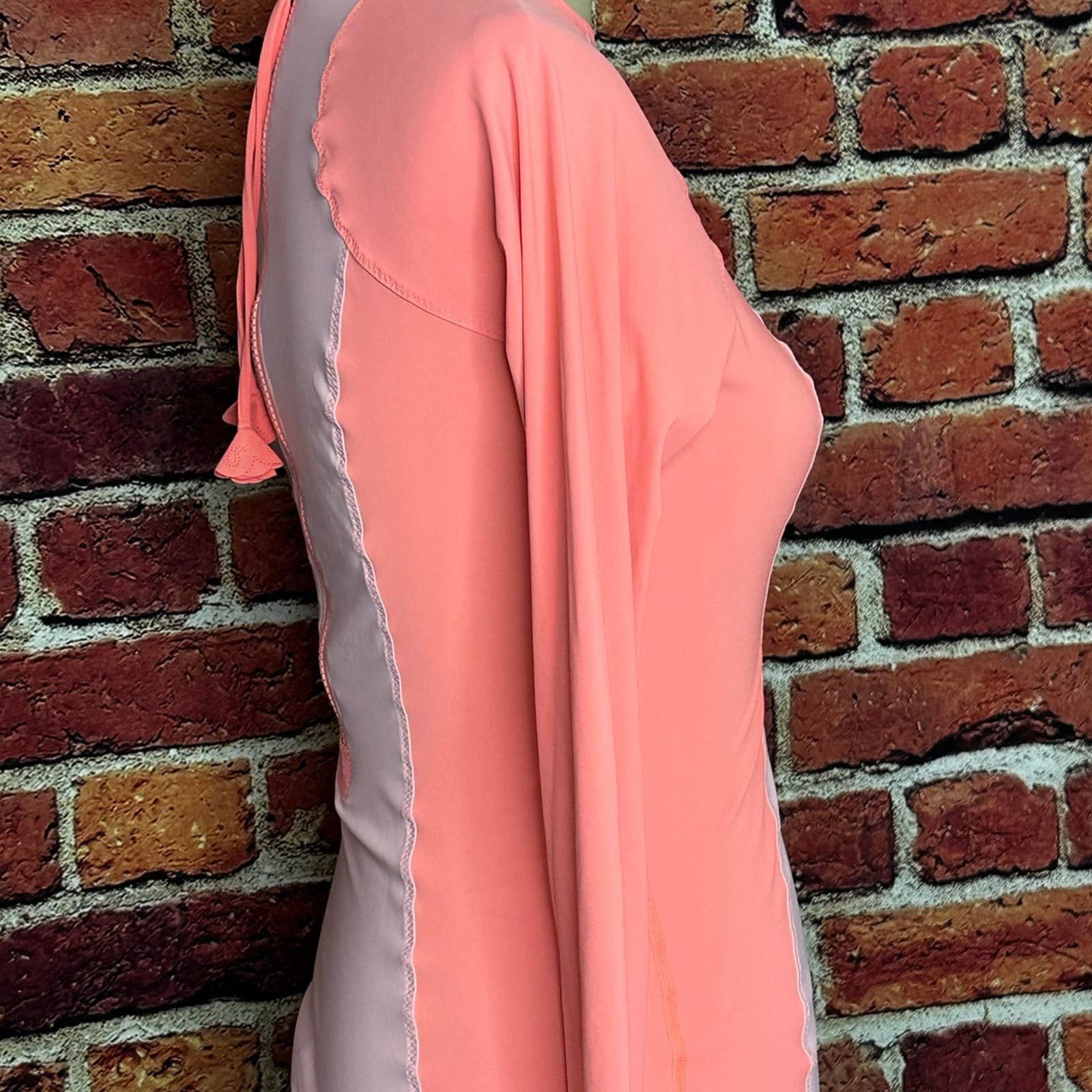 Lululemon LULULEMON Board Balance Rash Guard Coral Pink Size M / US 6-8 / IT 42-44 - 6 Thumbnail