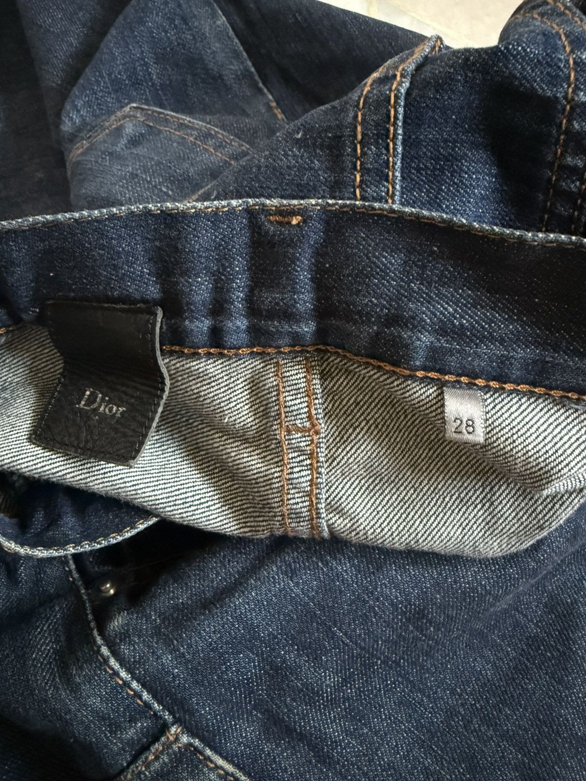Dior Vintage Dior Homme Hedi slimane denim jeans Size US 28 / EU 44 - 6 Thumbnail