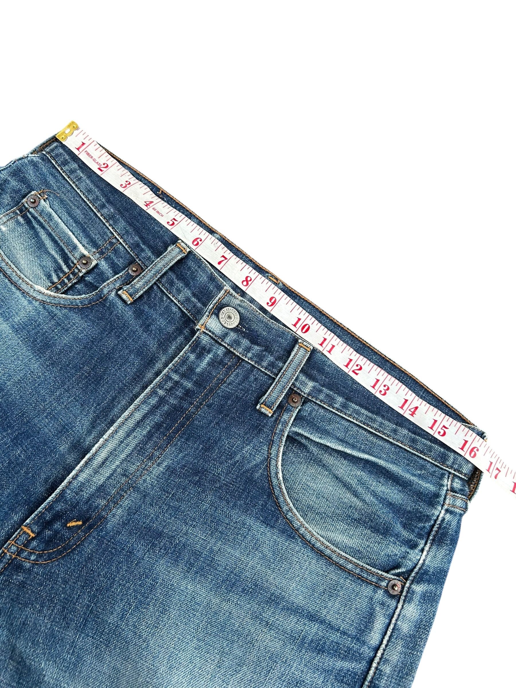 Japanese Brand × Kapital × Vintage THRASHED Vintage Levi's big E Reconstructed Repair Denim Size US 33 - 19 Thumbnail