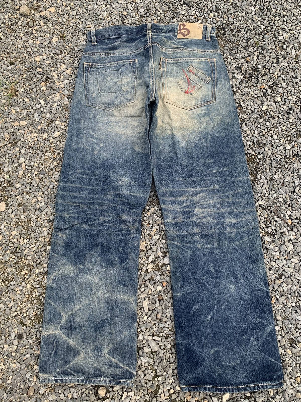 Kapital SCANNER FUNDAMENTAL CLAWMARK SELVEDGE JAPANESE RUSTY DENIM Size US 32 / EU 48 - 3 Thumbnail