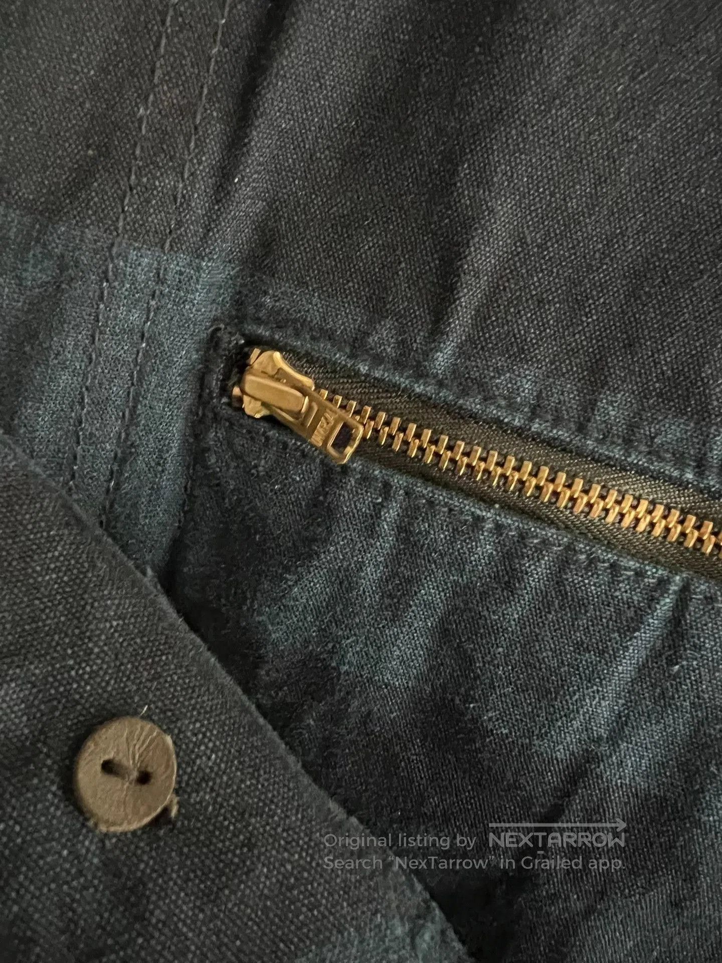 Pure Blue Japan Pure Blue Japan Denim Long Coat. Size US L / EU 52-54 / 3 - 9 Thumbnail