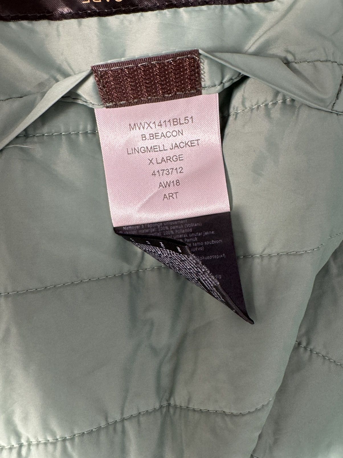 Barbour Barbour Vintage Waxed Lingmell Jacket Size US XL / EU 56 / 4 - 14 Thumbnail
