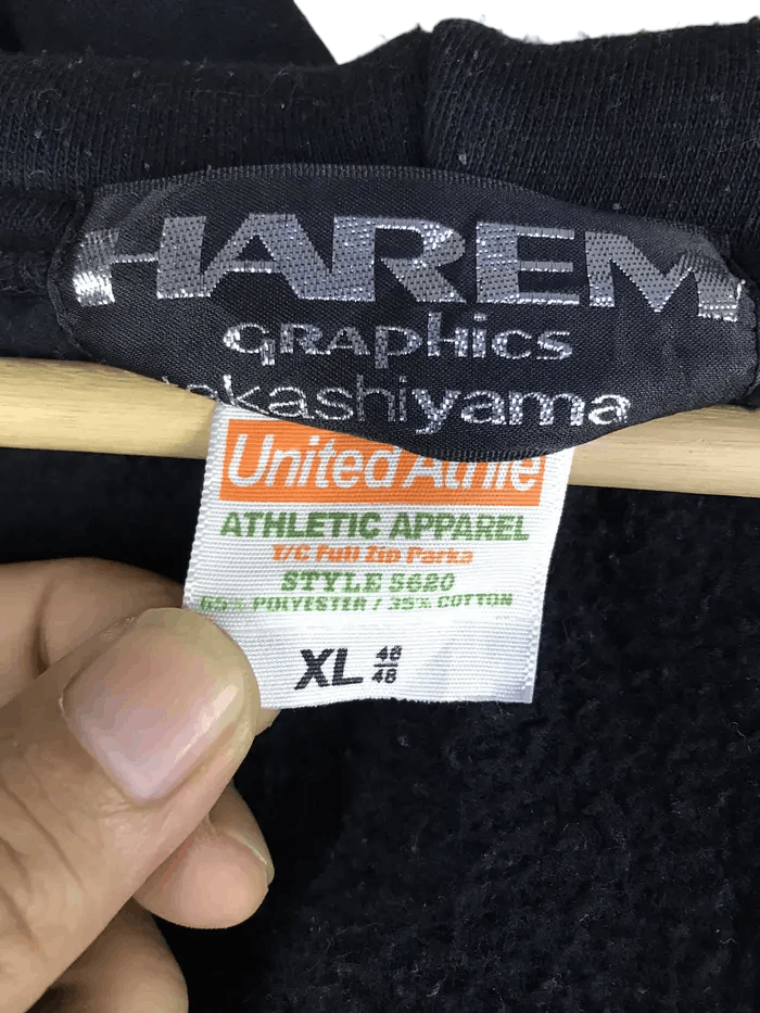 Japanese Brand Art Harem Graphic by Takashiyama Hoodies Size US XL / EU 56 / 4 - 6 Thumbnail