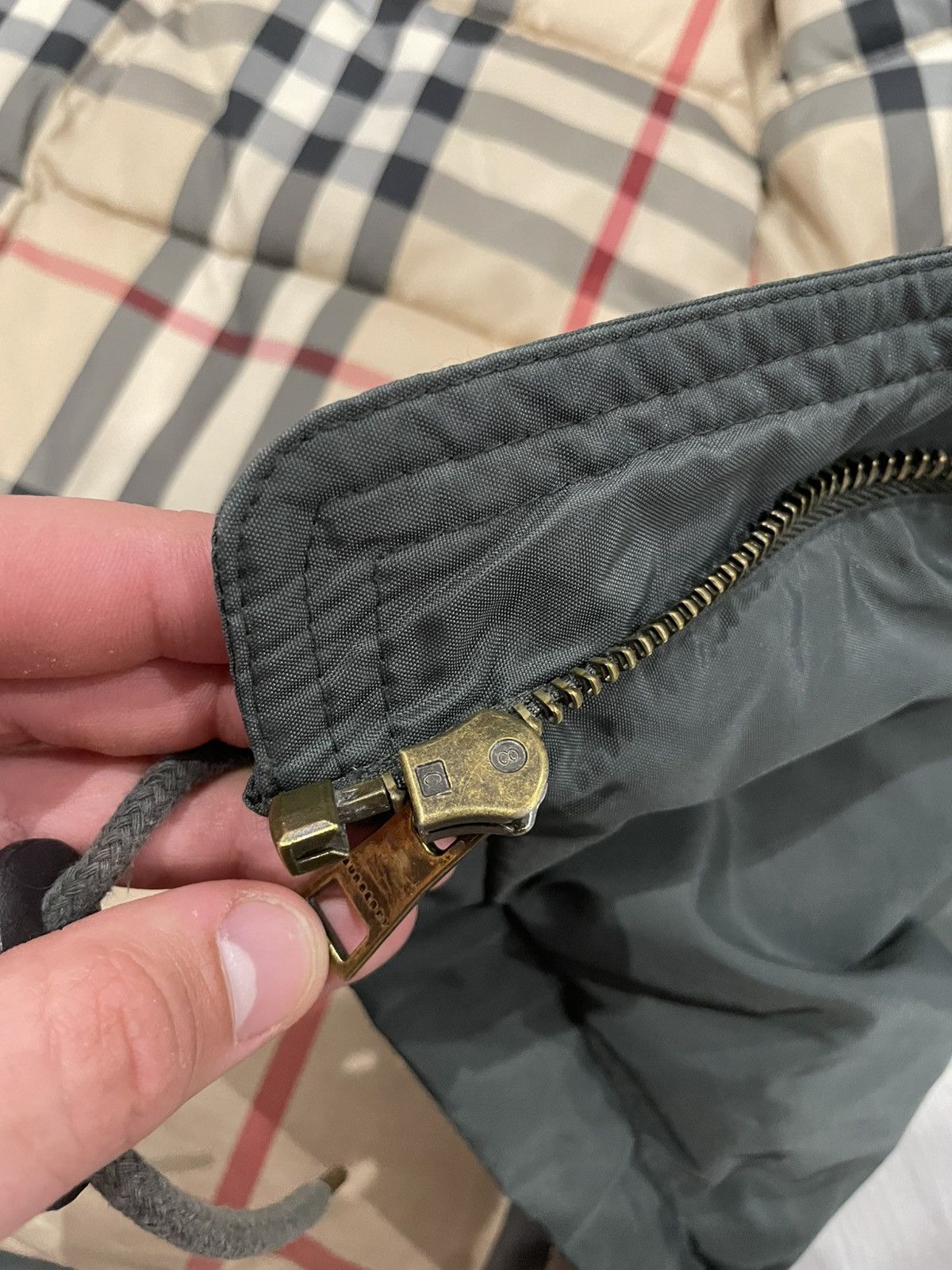 Burberry Burberry Brit long down Nova Check puffer jacket heavy coat Size S / US 4 / IT 40 - 10 Thumbnail
