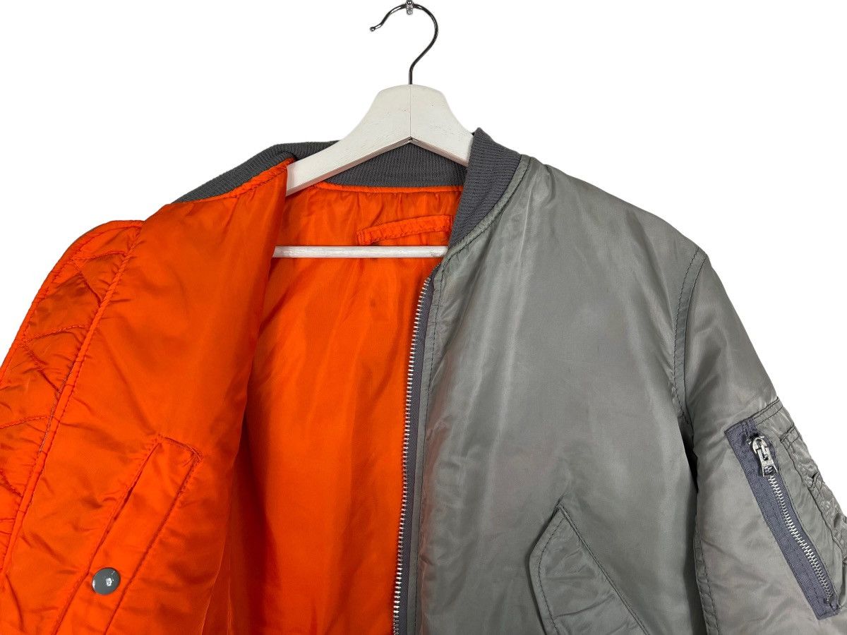 Alpha Industries 🔥 VINTAGE RIOT RIOT AFFA ALPHA MA-1 BOMBER JACKET Size US S / EU 44-46 / 1 - 10 Thumbnail