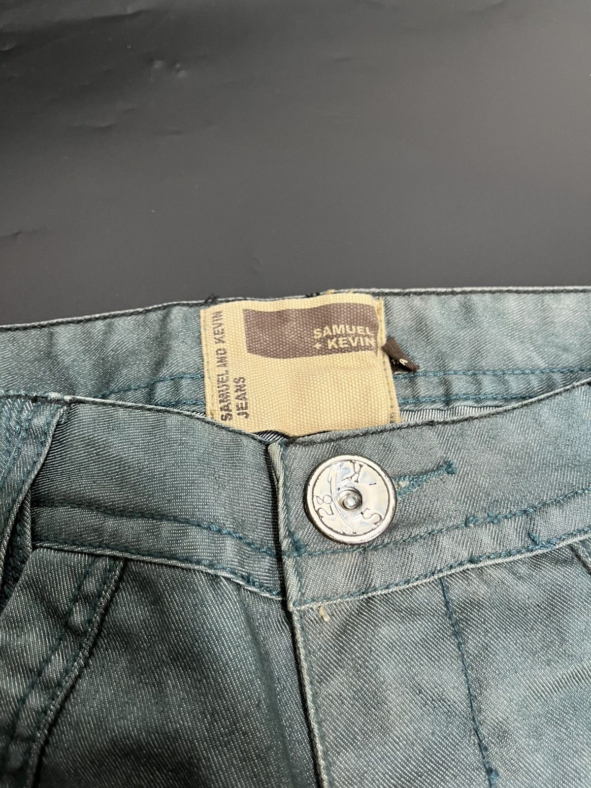 If Six Was Nine × Japanese Brand × Le Grande Bleu (L.G.B.) Japanese Samuel And Kevin Flared Jeans Size US 30 / EU 46 - 7 Thumbnail