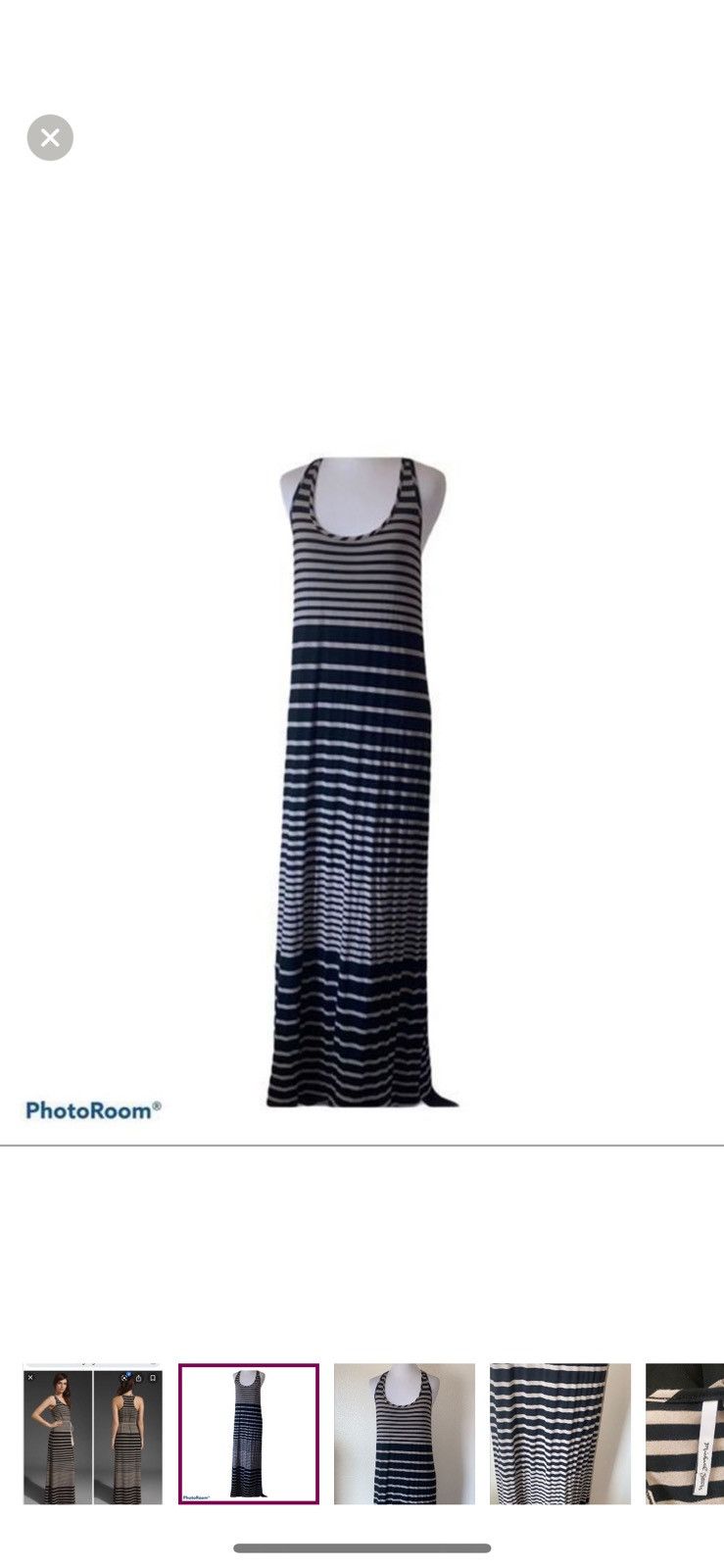 Michael Stars Michael stars medium variegated stripe Addison maxi dress Size M / US 6-8 / IT 42-44 - 1 Thumbnail