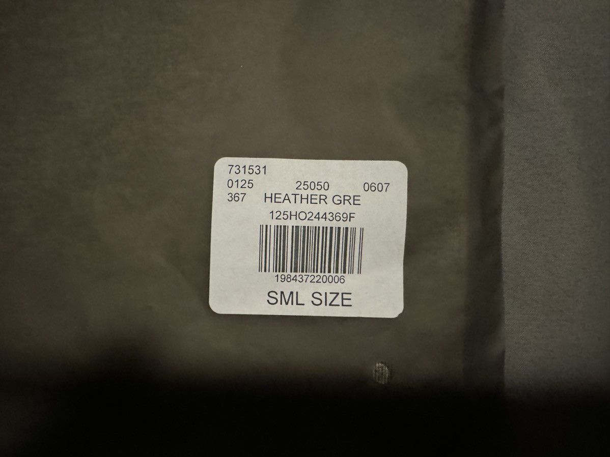 Essentials × Fear of God Essentials FOG Jersey Crewneck T-Shirt Heather Grey Size S Size US S / EU 44-46 / 1 - 19 Thumbnail