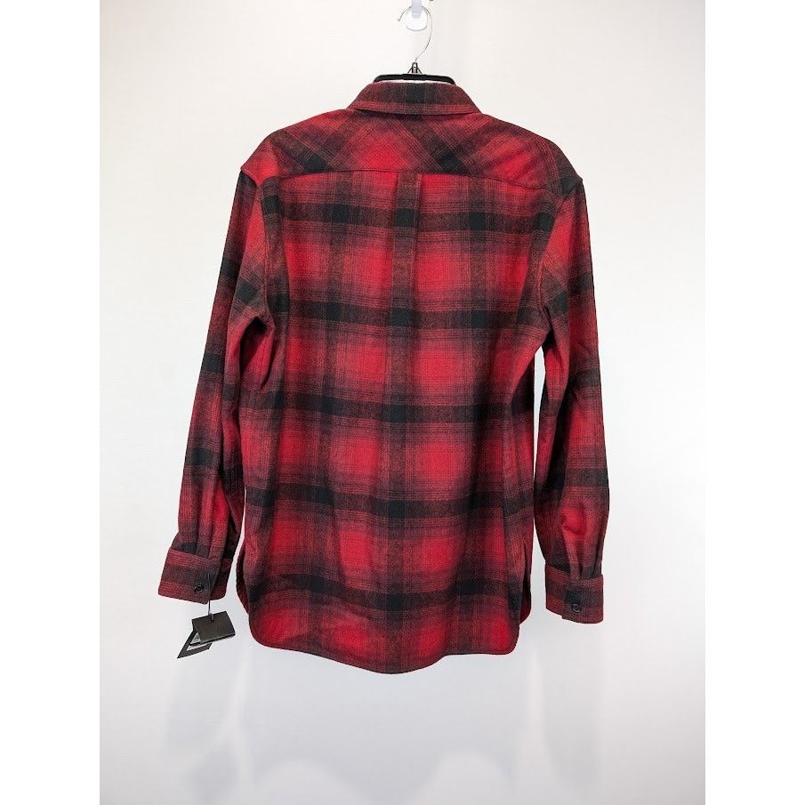 Saint Laurent Paris o1rshd1 Checked Button Up Shirt in Red/Black Size US M / EU 48-50 / 2 - 10 Thumbnail