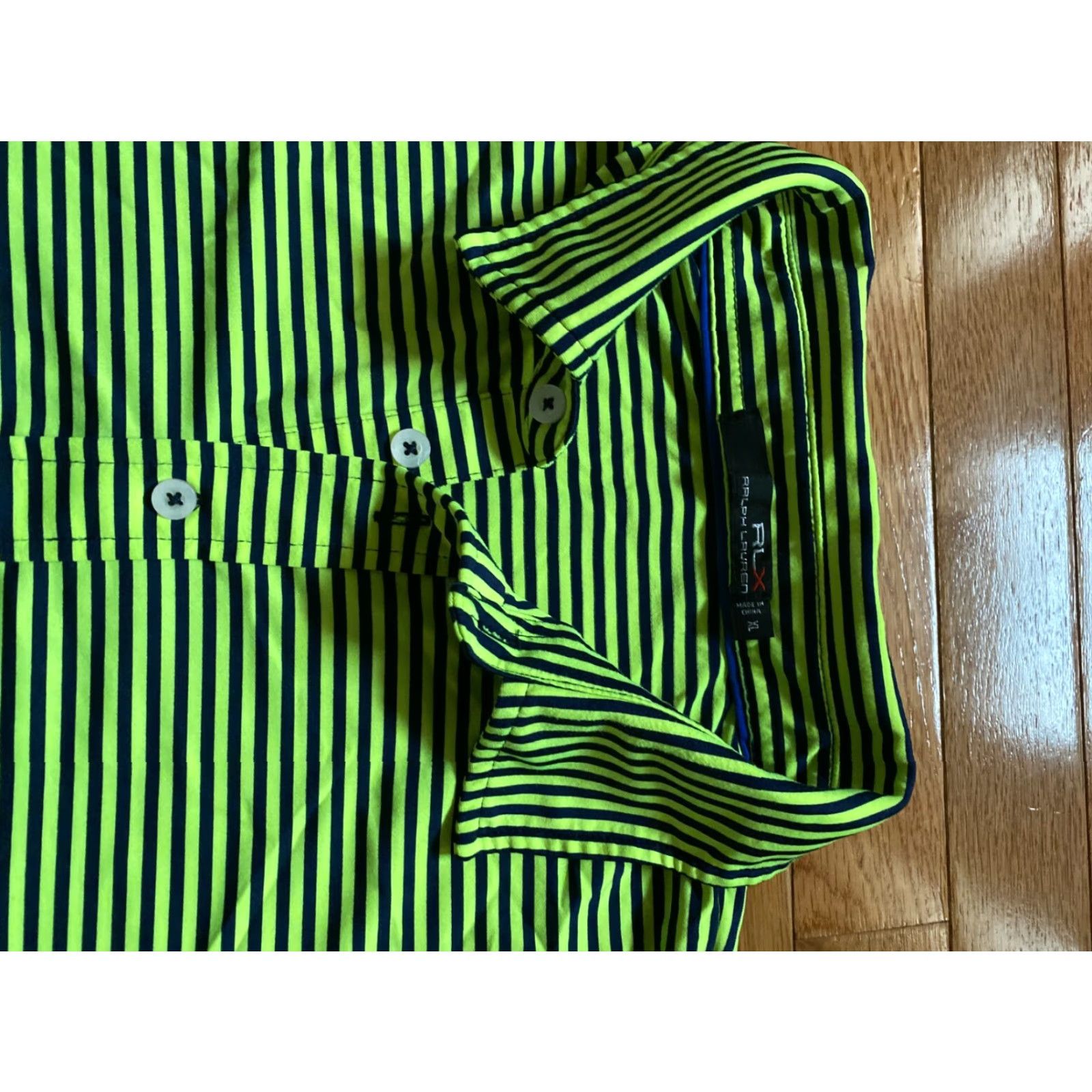 Vintage Polo RLX Polo Shirt Mens XL Striped Golf Purple SS Regal RLX Polo Golf Shirt XL Mens Purple Striped Short Sleeve Size US XL / EU 56 / 4 - 3 Thumbnail