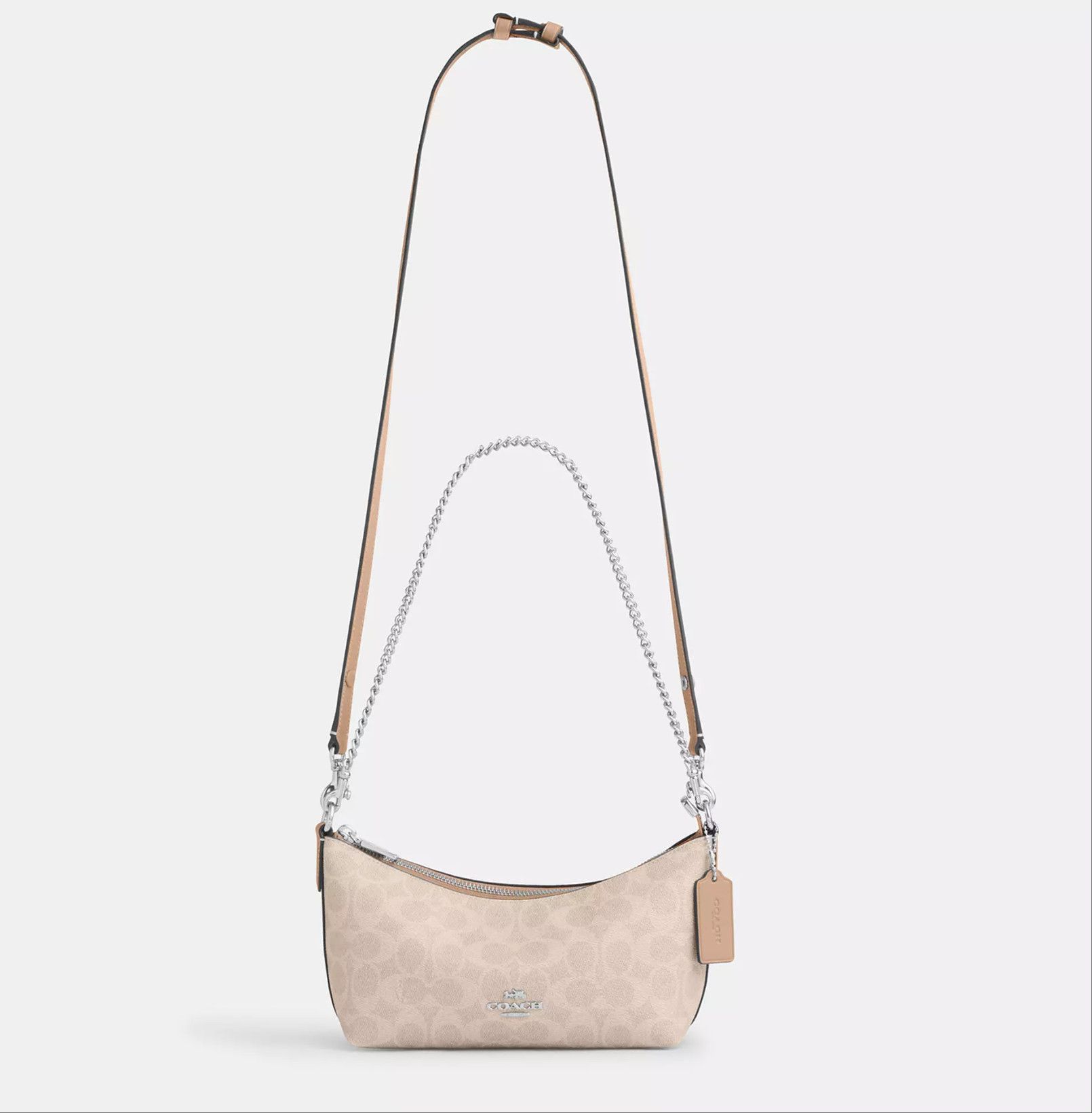Coach Caitlin Shoulder Bag In Signature Canvas CEK80 Size ONE SIZE - 10 Thumbnail
