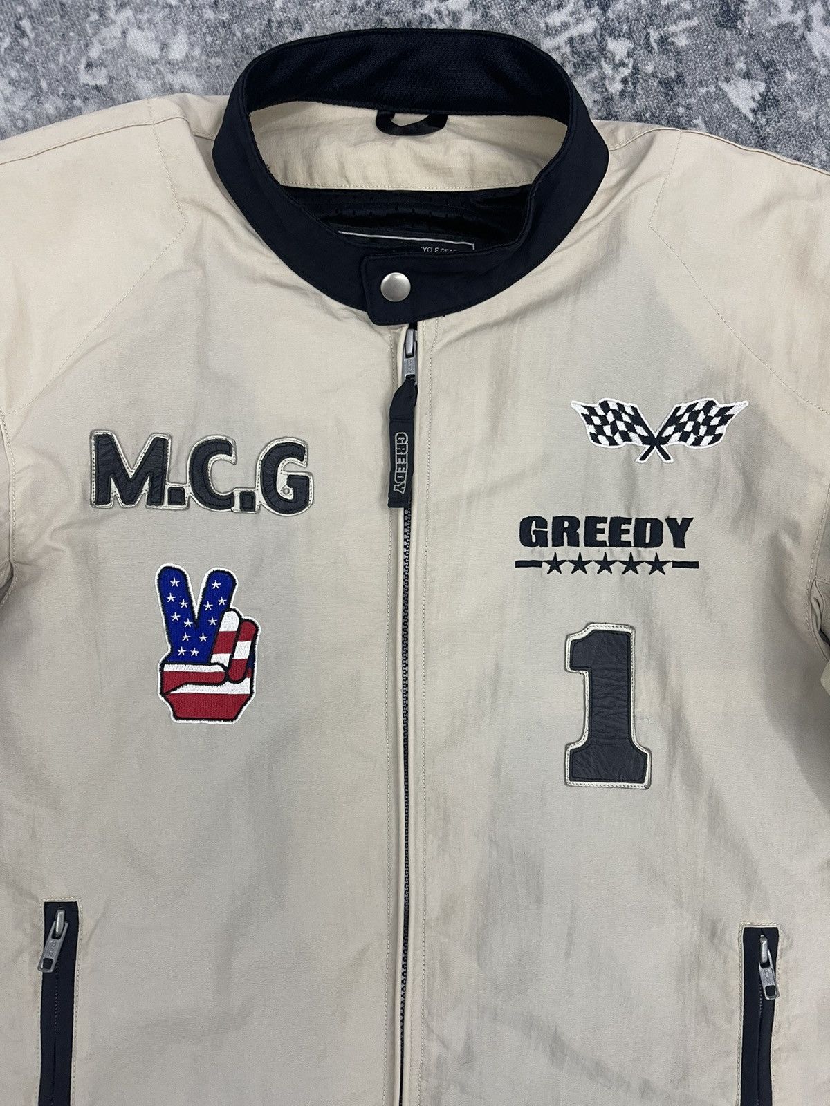 Greedy Genius × Sports Specialties × Vintage VINTAGE GREEDY S.K.Y.INC