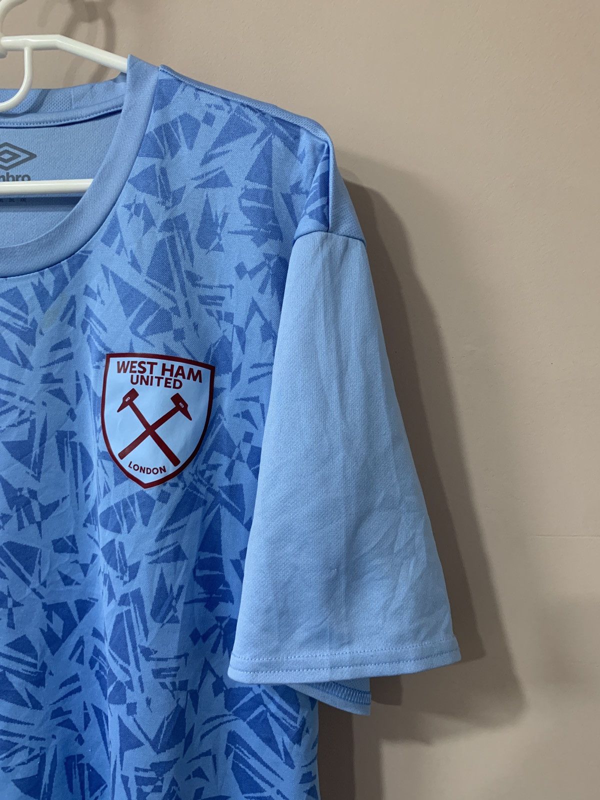Umbro West Ham United Training Football Shirt Umbro Soccer Jersey Size US XXL / EU 58 / 5 - 4 Thumbnail
