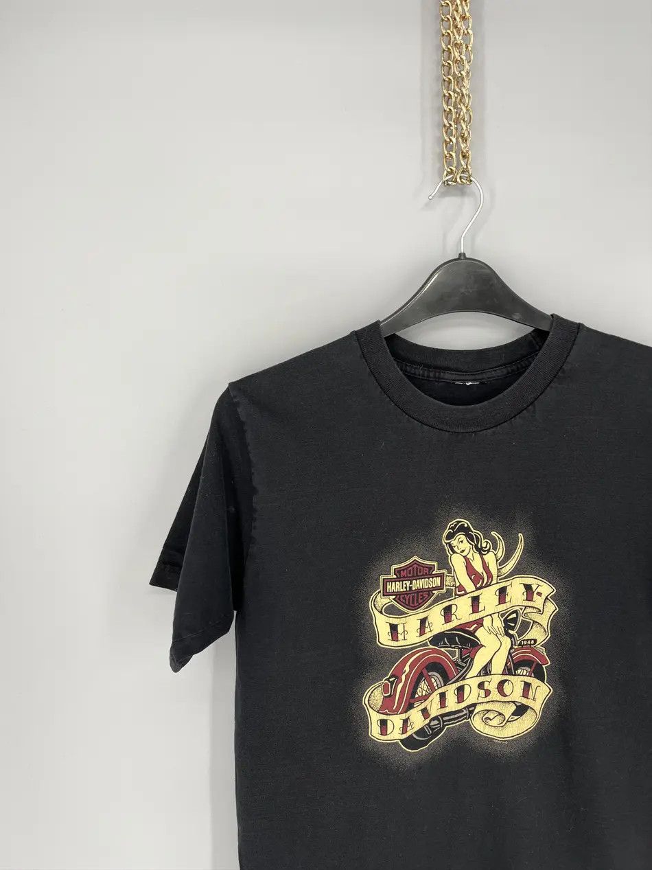 Harley Davidson Vintage 00s Harley Davidson "Hamburg" T-shirt Streetwear Size US M / EU 48-50 / 2 - 4 Thumbnail