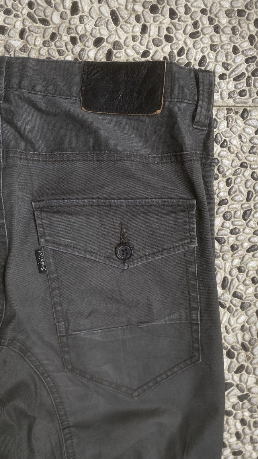 Tornado Mart 2000s TORNADO MART WRINKLED PANTS Size US 32 / EU 48 - 5 Thumbnail