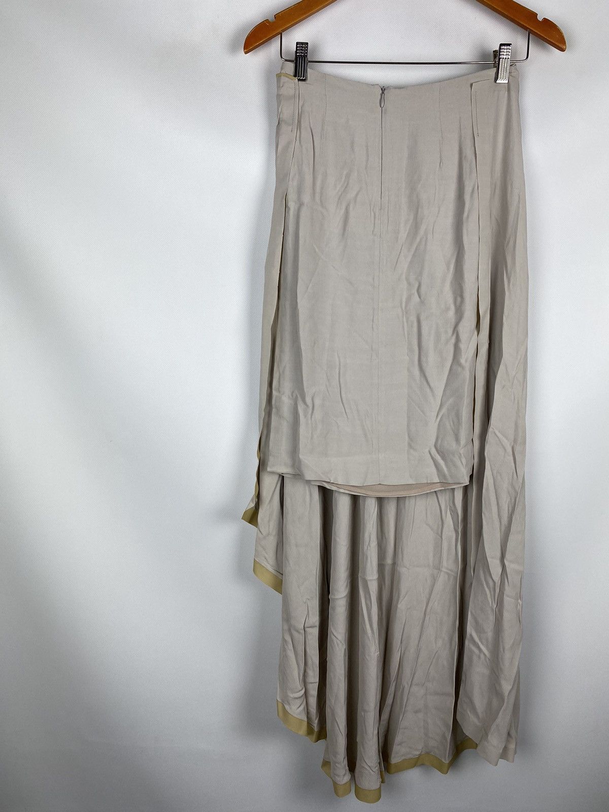 Maison Margiela Maison Martin Margiela ladies viscose maxi skirt size 40 / L Size 27" / US 4 / IT 40 - 8 Thumbnail
