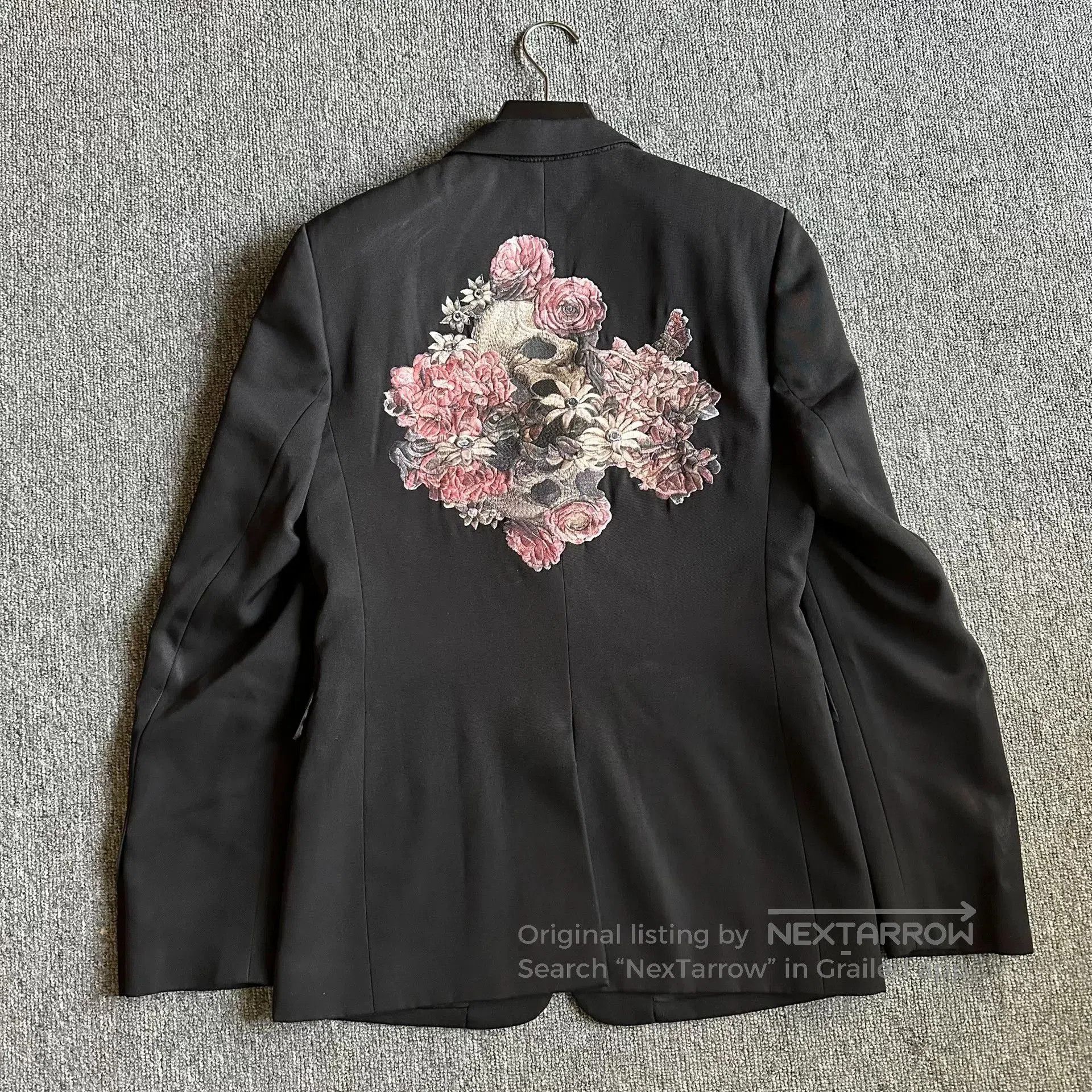 Dior Dior Homme 17ss Rose Skull Blazer. Size US S / EU 44-46 / 1 - 2 Thumbnail