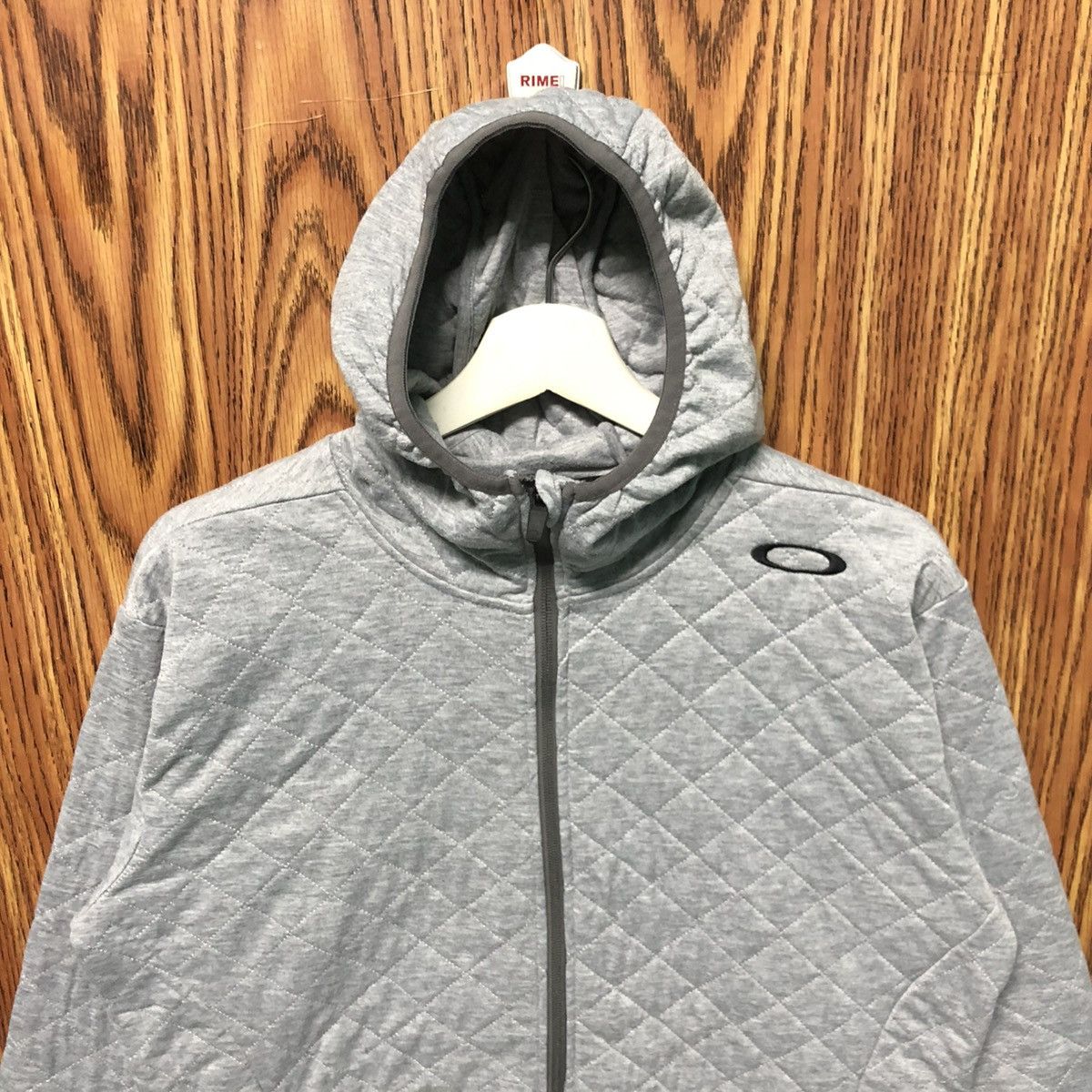 Oakley Vintage Oakley Hoodie Zip up Sweatshirt Size US L / EU 52-54 / 3 - 3 Thumbnail