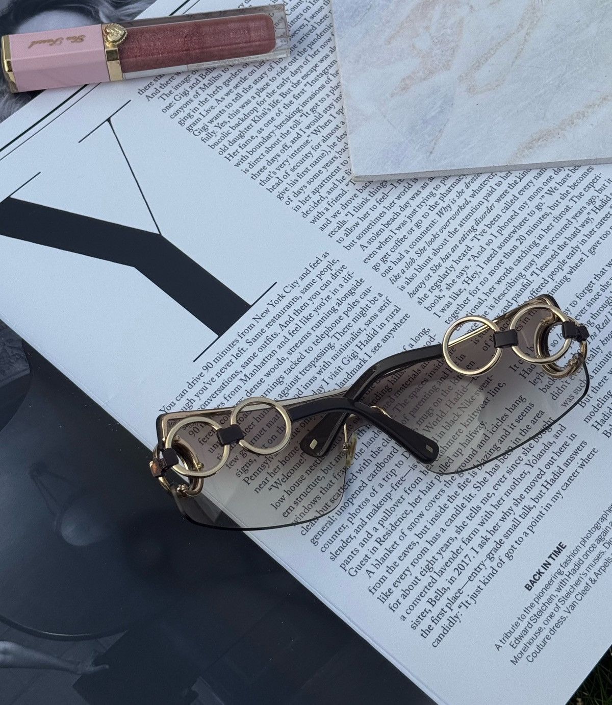 Yves Saint Laurent Yves Saint Laurent vintage sunglasses YSL 6114S Size ONE SIZE - 21 Thumbnail