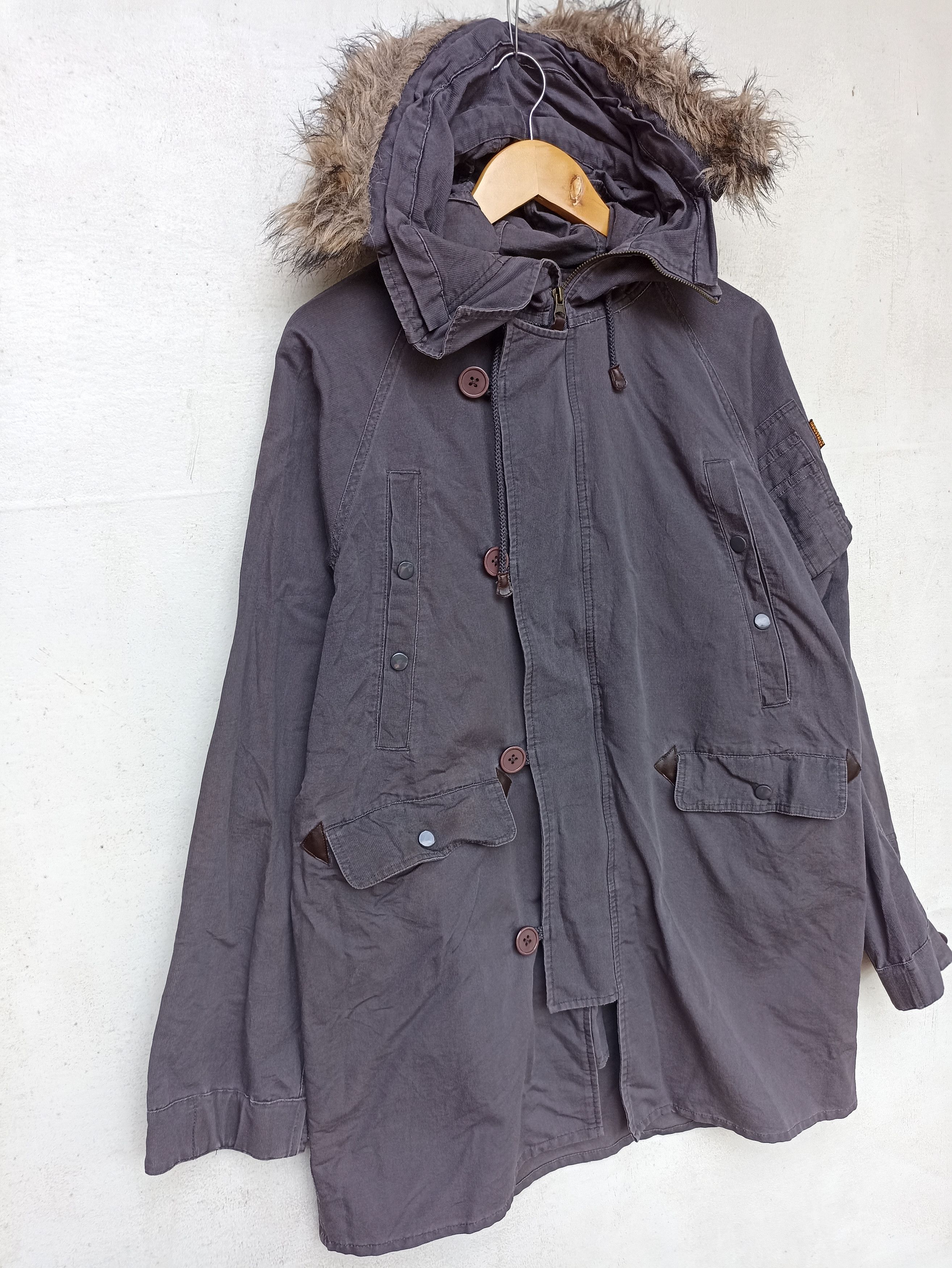 Brooklyn Clothing 🔥 Brooklyn Industries Parka winter jacket military design Size US L / EU 52-54 / 3 - 6 Thumbnail